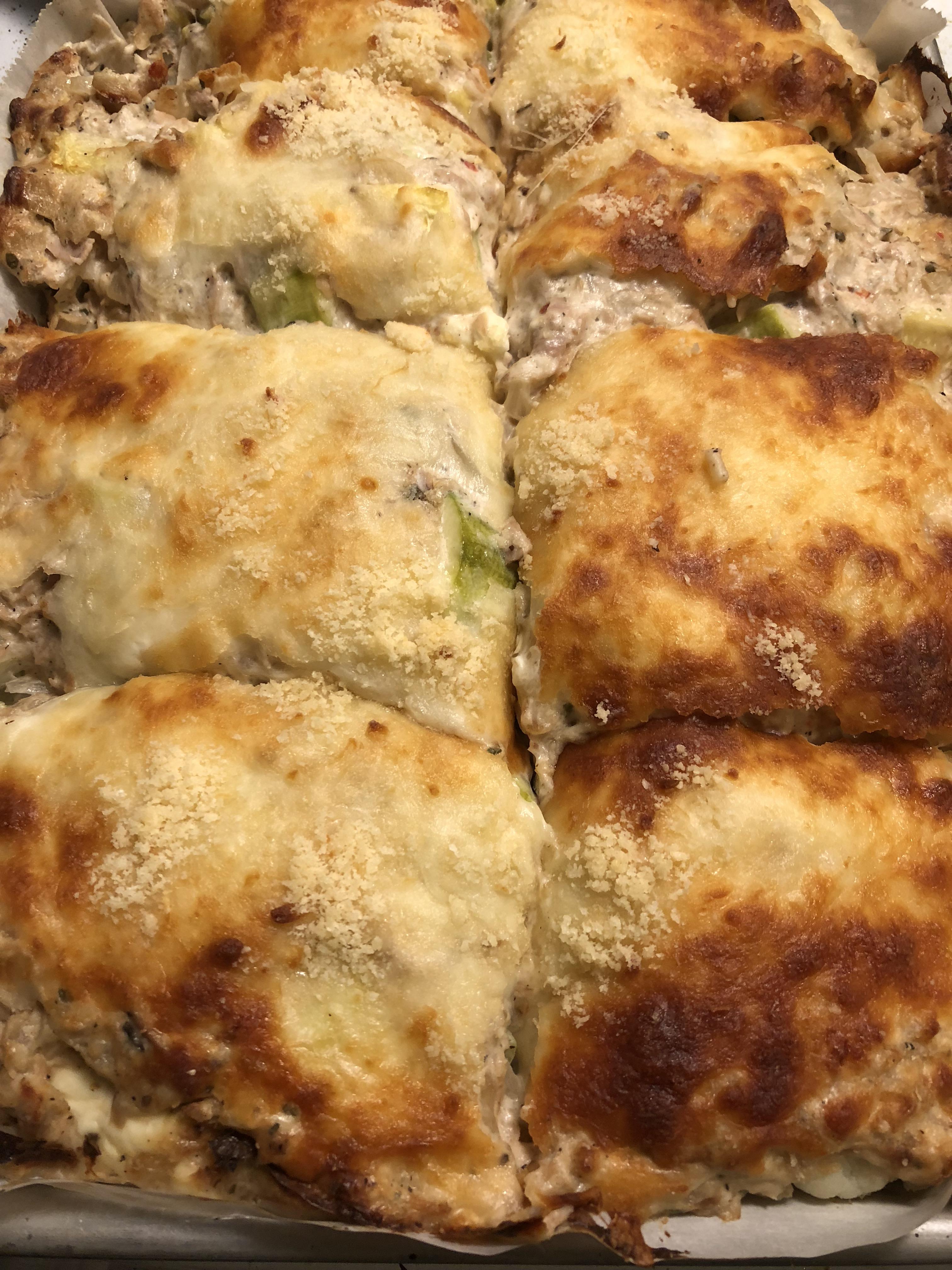Cauliflower broccoli casserole/ tuna r/ketorecipes