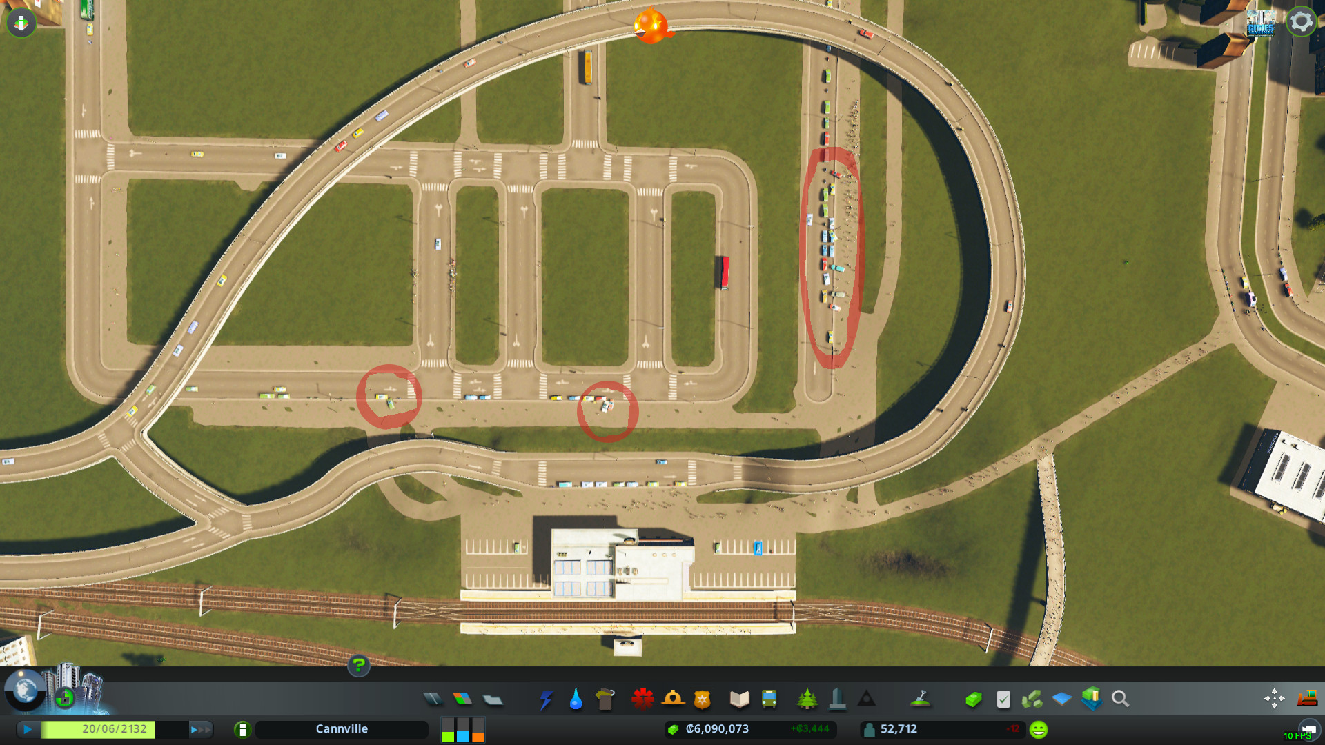 Can anybody tell me why these vehicles are spawning at odd locations at