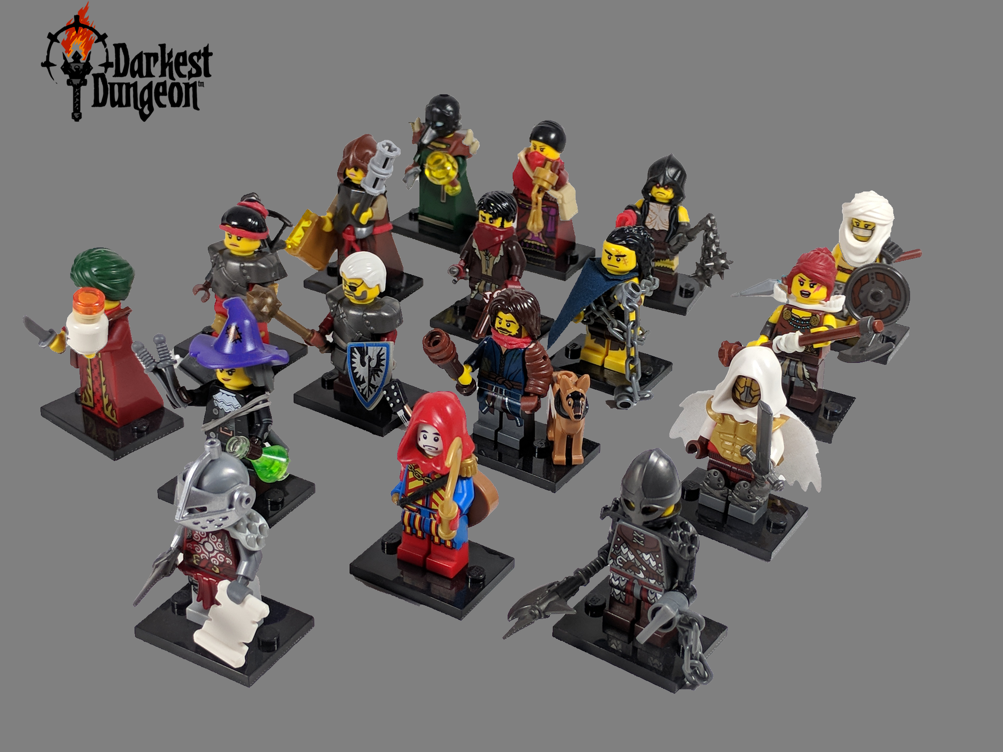Darkest Dungeon in Lego! [Check comments for extras] darkestdungeon