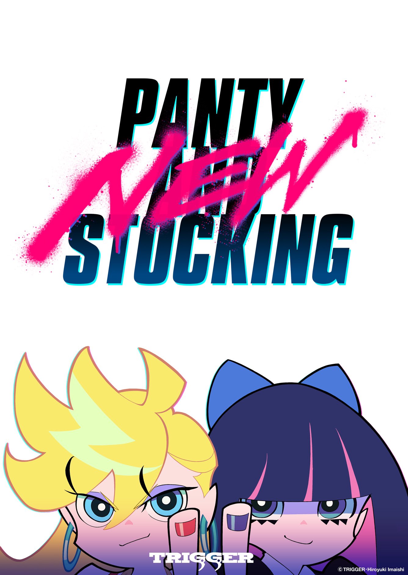Panty and Stocking season 2 poster(yes people,this is real) r
