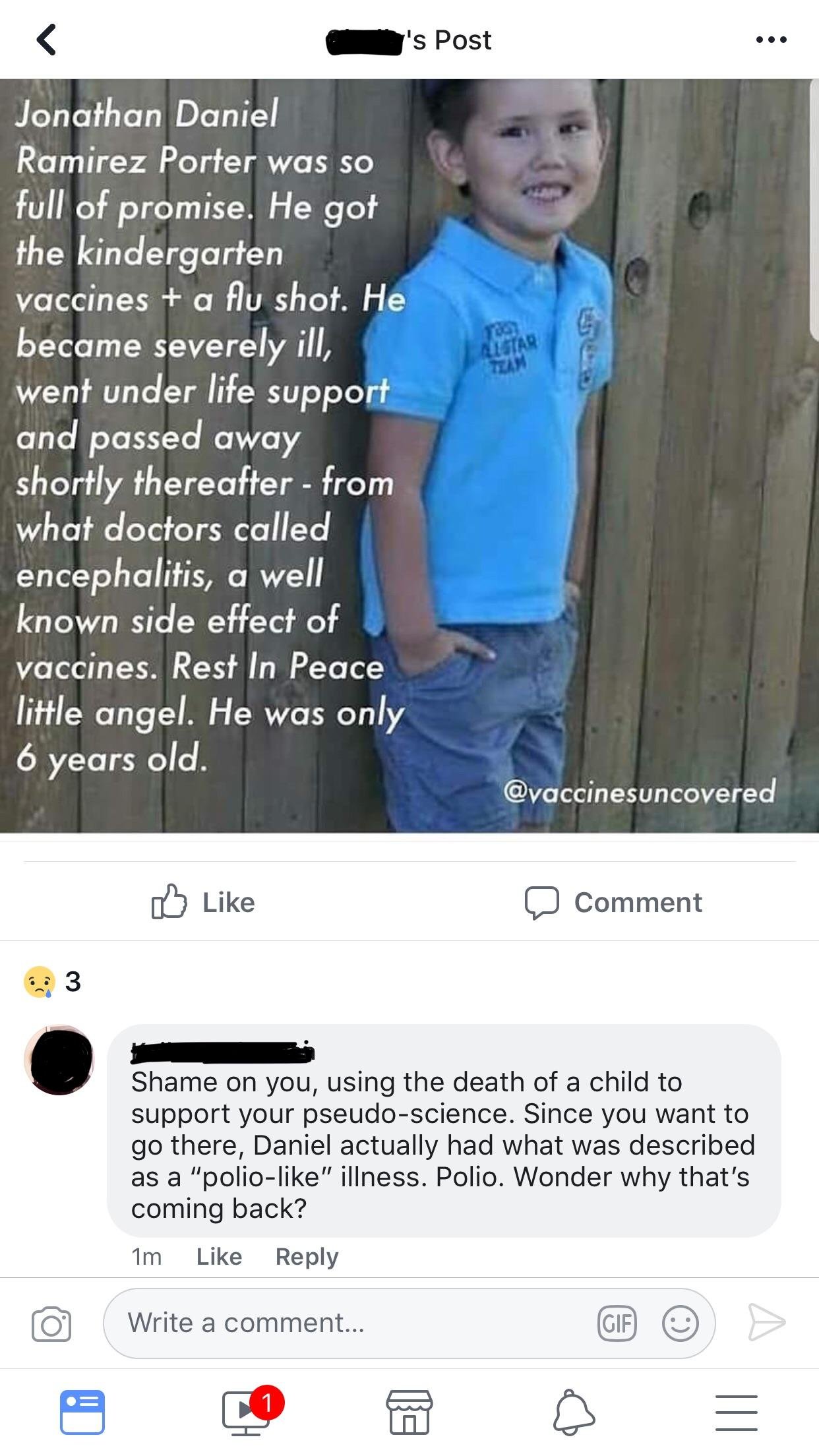 Lies and lies antivax