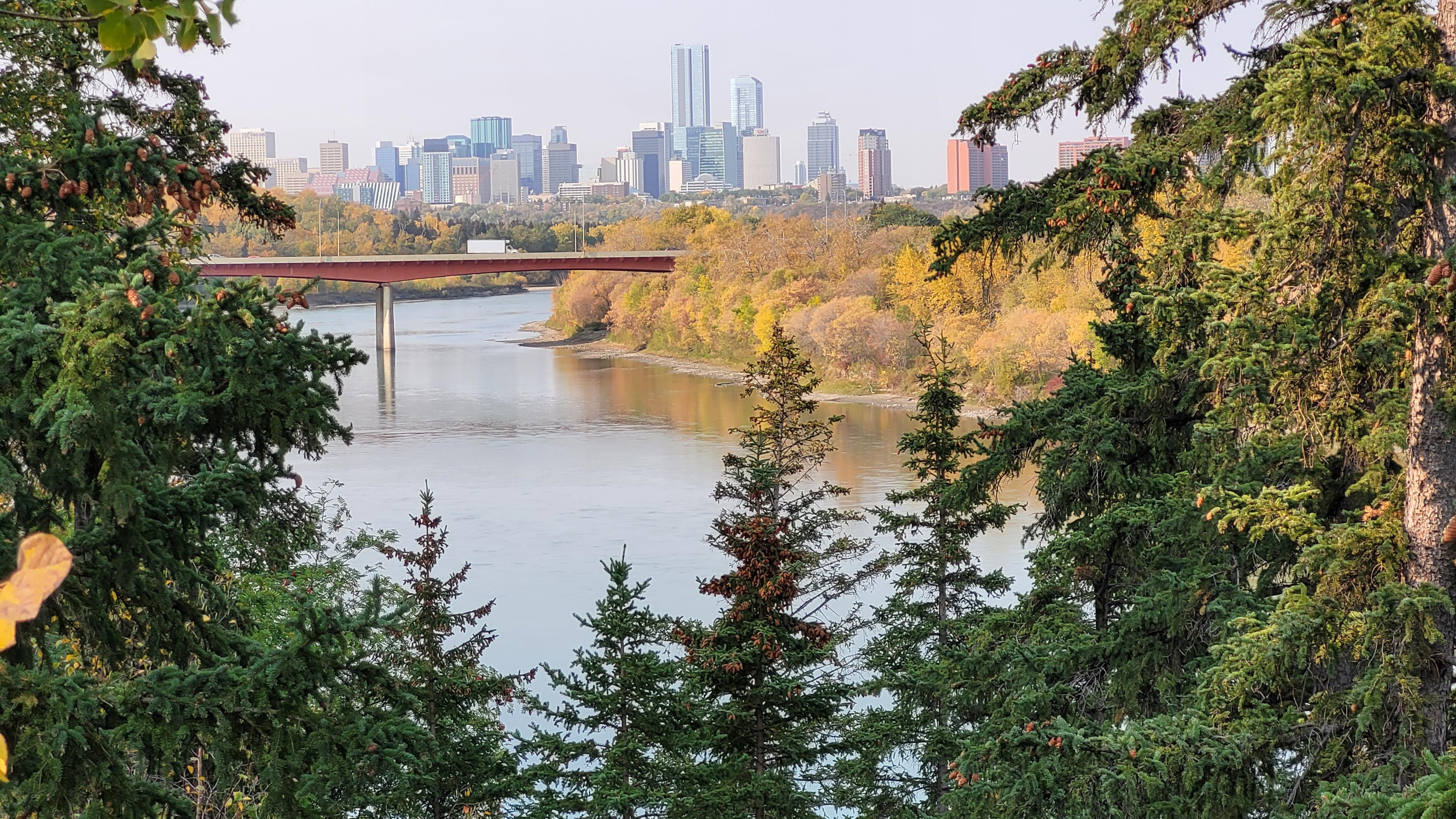 Looking downtown from Hardisty Drive r/Edmonton