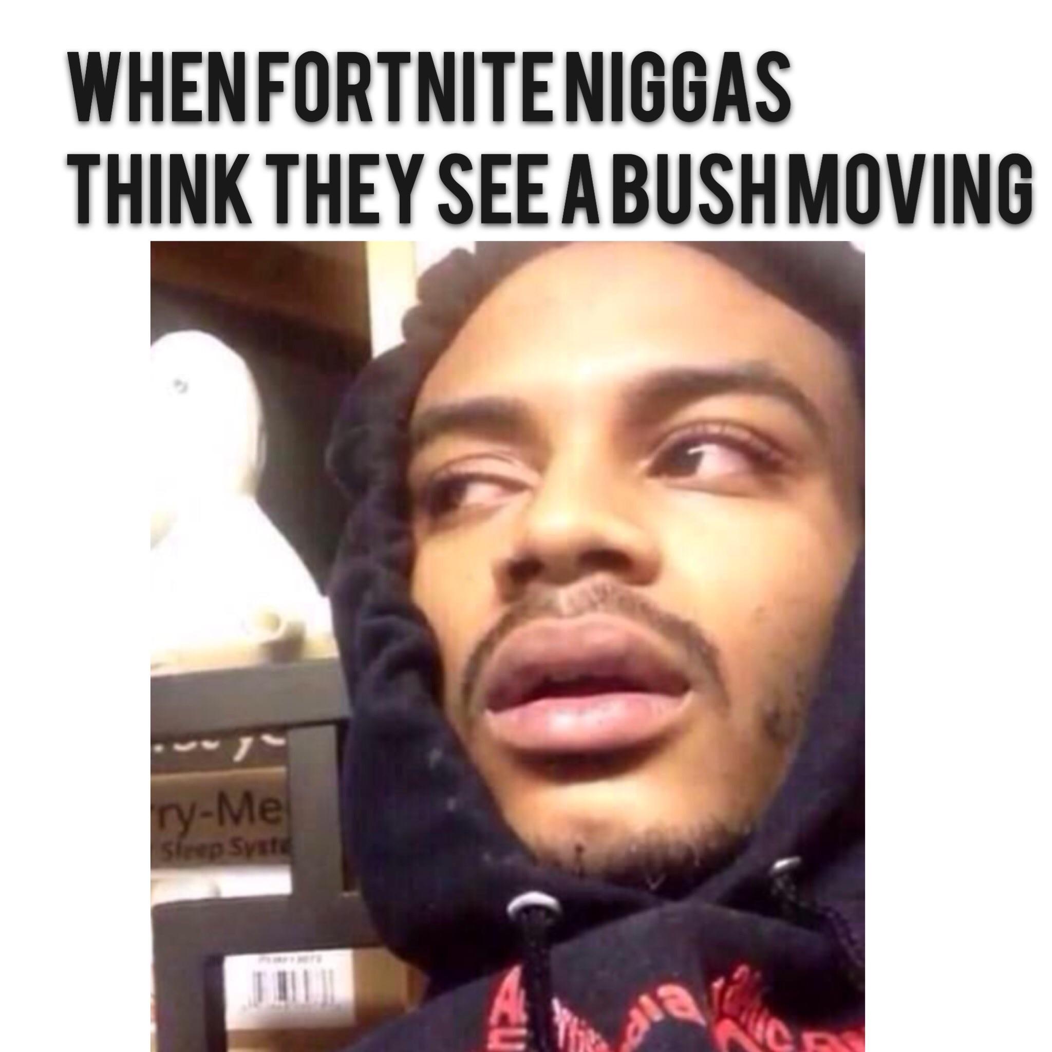 Where that Bush go? Fortnite_Memes