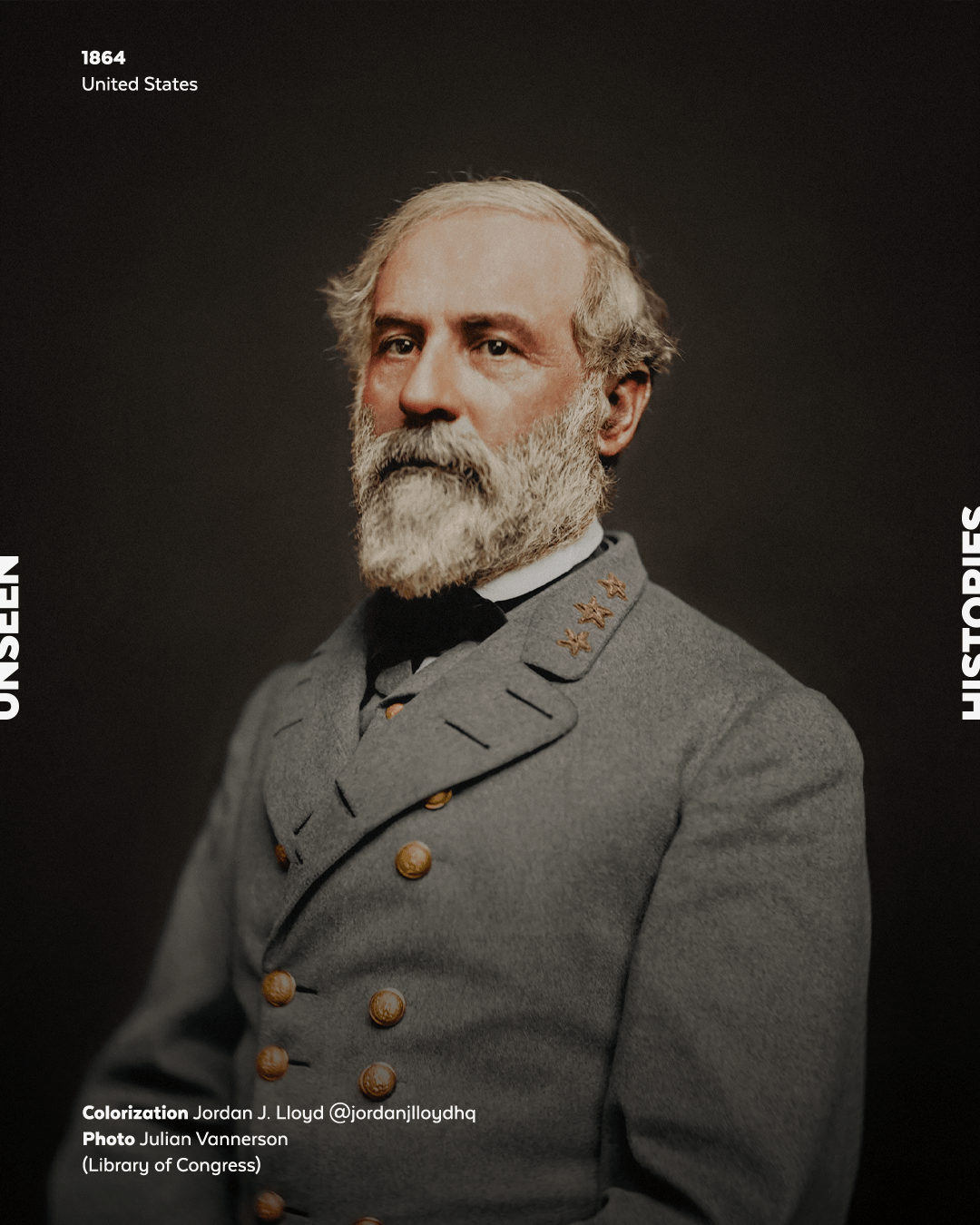 Robert E. Lee, 1864 r/ColorizedHistory