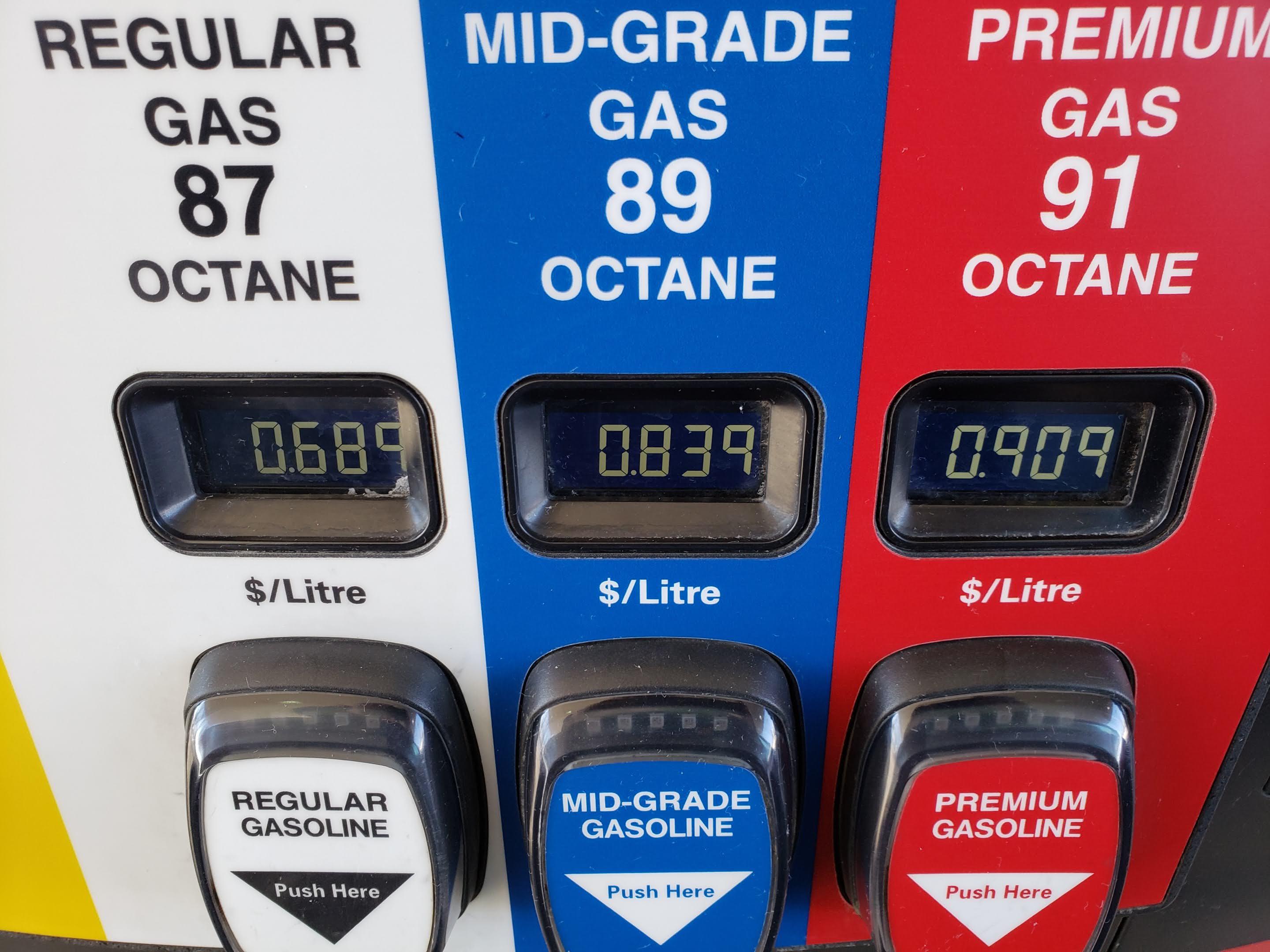 Remember when? Gas prices on March 23 2020 r/alberta