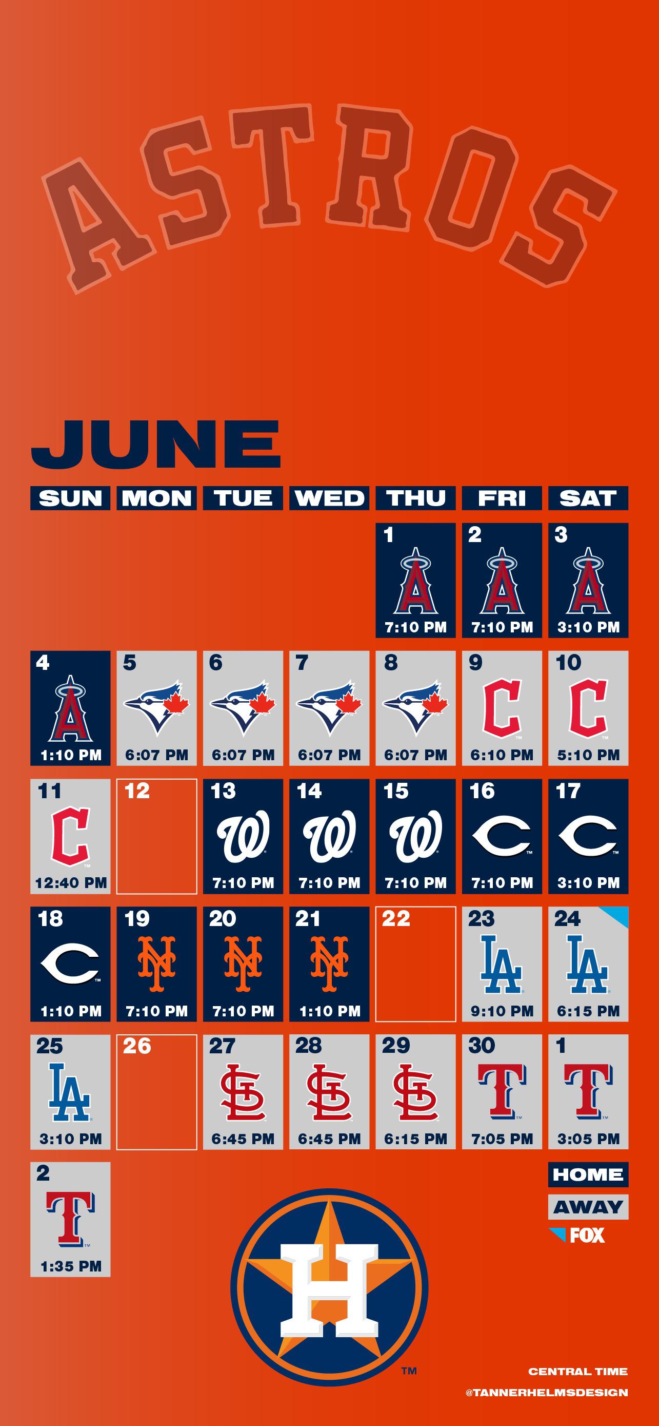 It's almost a new month, which means it's about time to update those schedule wallpapers. Enjoy! r/Astros It's almost a new month, which means it's about time to update those schedule wallpapers. Enjoy! r/Astros