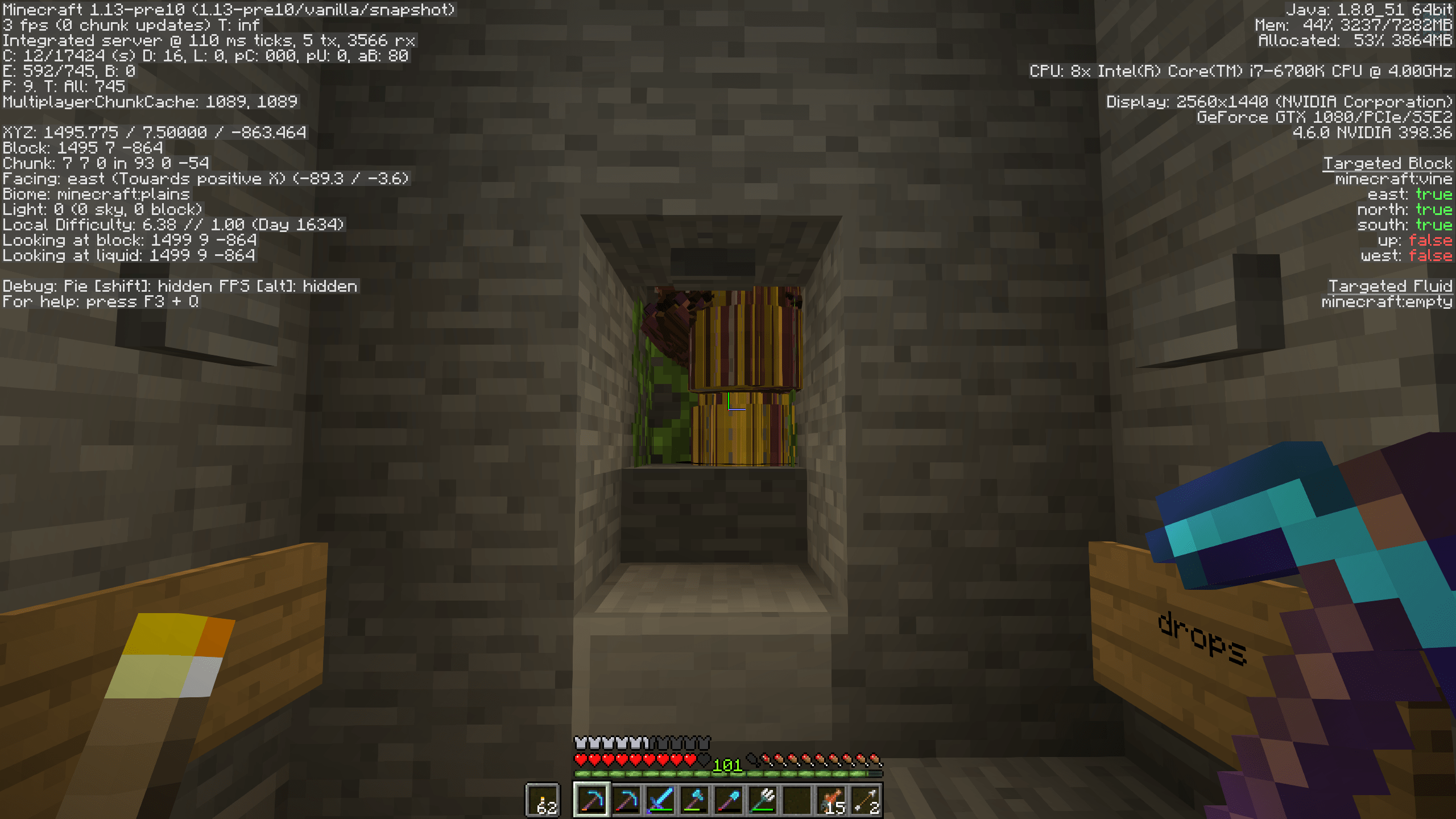 Minecraft Entity Cramming