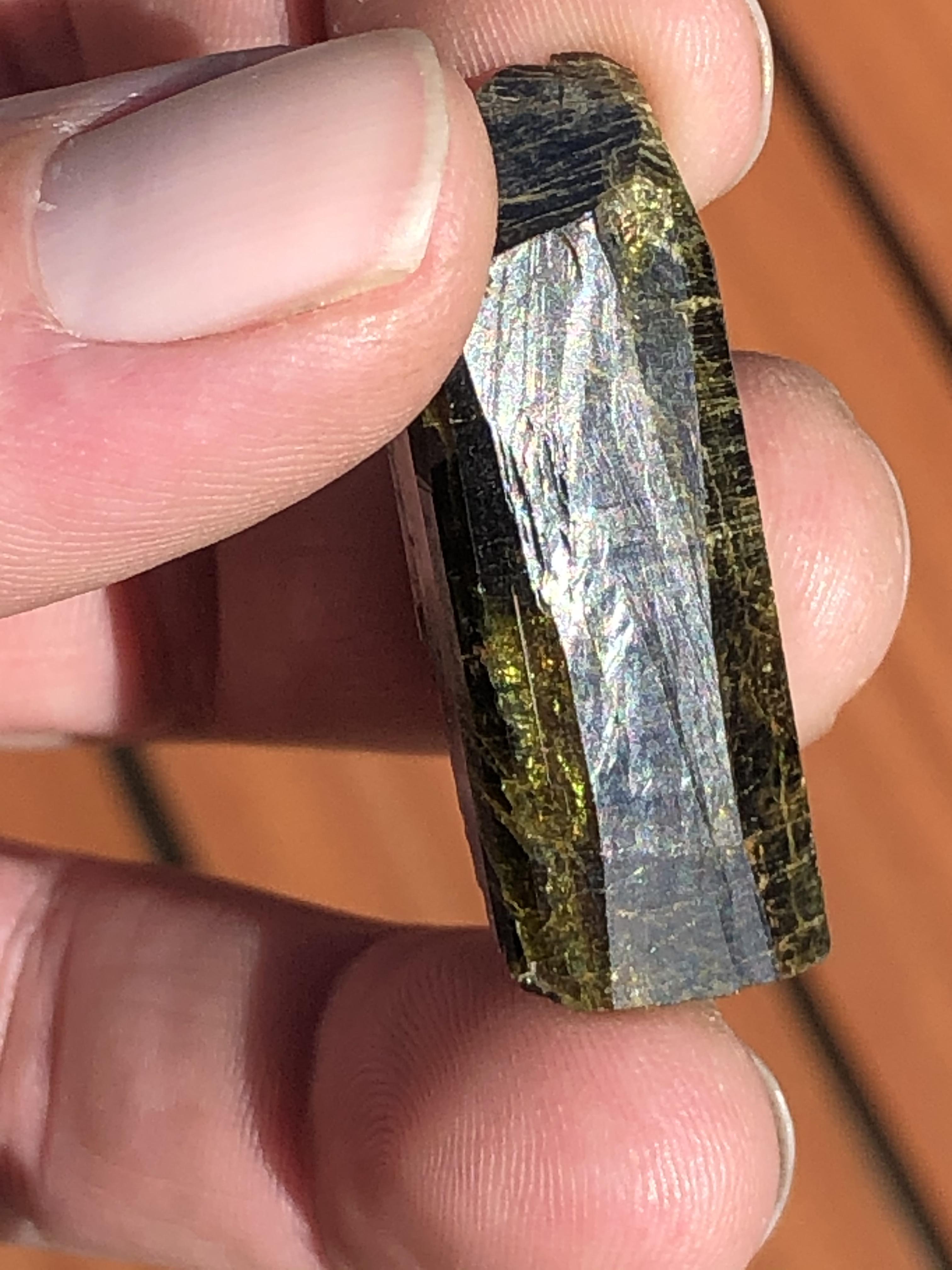 Do epidote and peridot form together? Collected inches from the