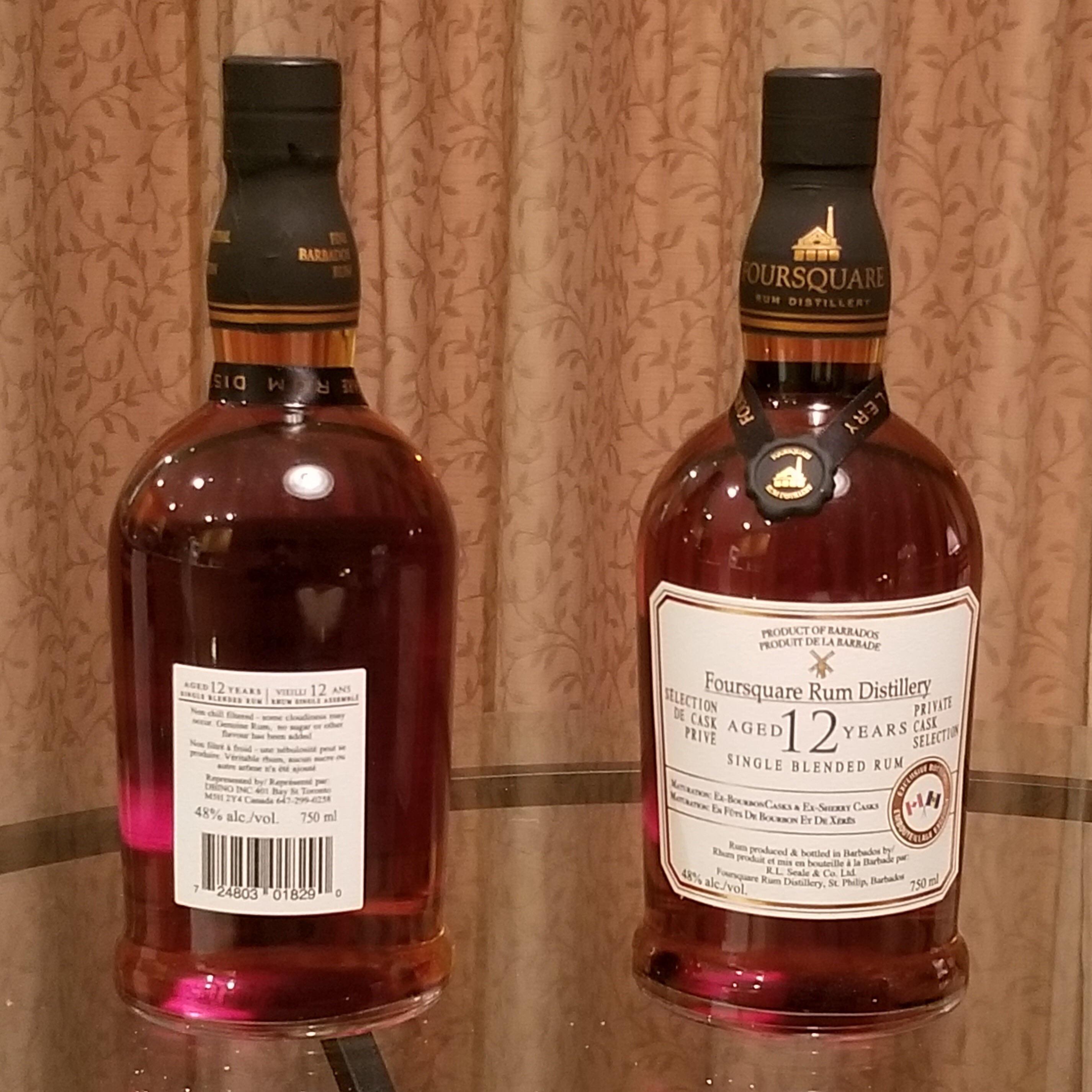 Got my 2 bottles, one to taste, one to put away. Foursquare Canadian 🇨🇦 edition r/rum