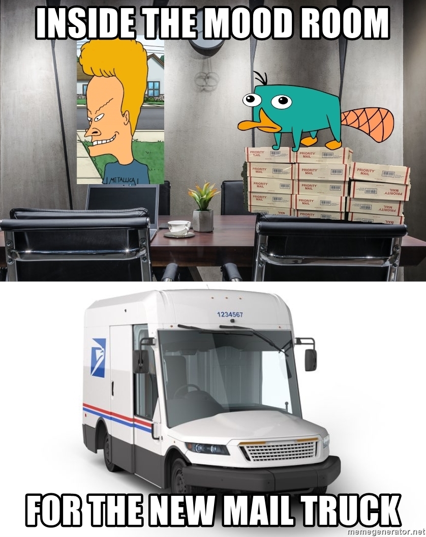 New mail truck design inspiration r/USPS