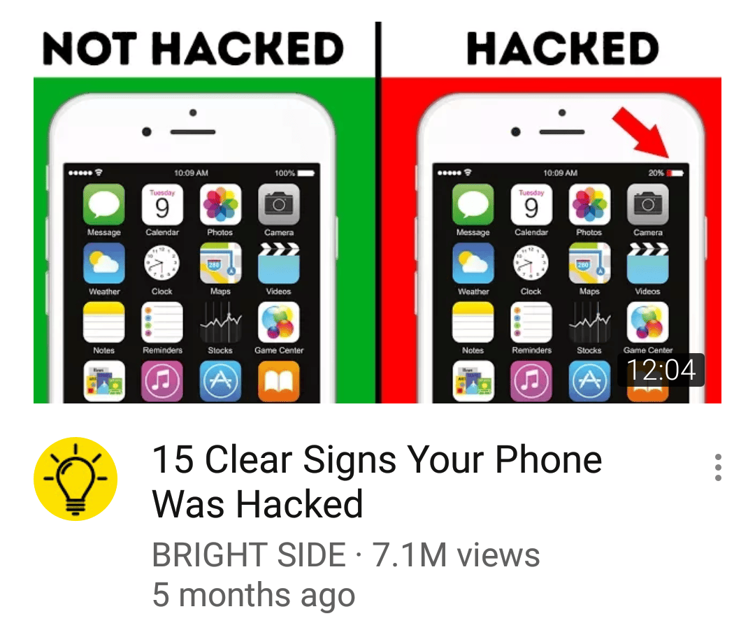1 You have a low battery facepalm