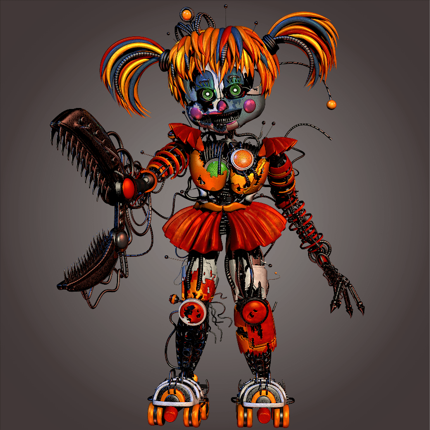 Scrap Baby V4 By ChuizaProductions Render Blender/FFPS r