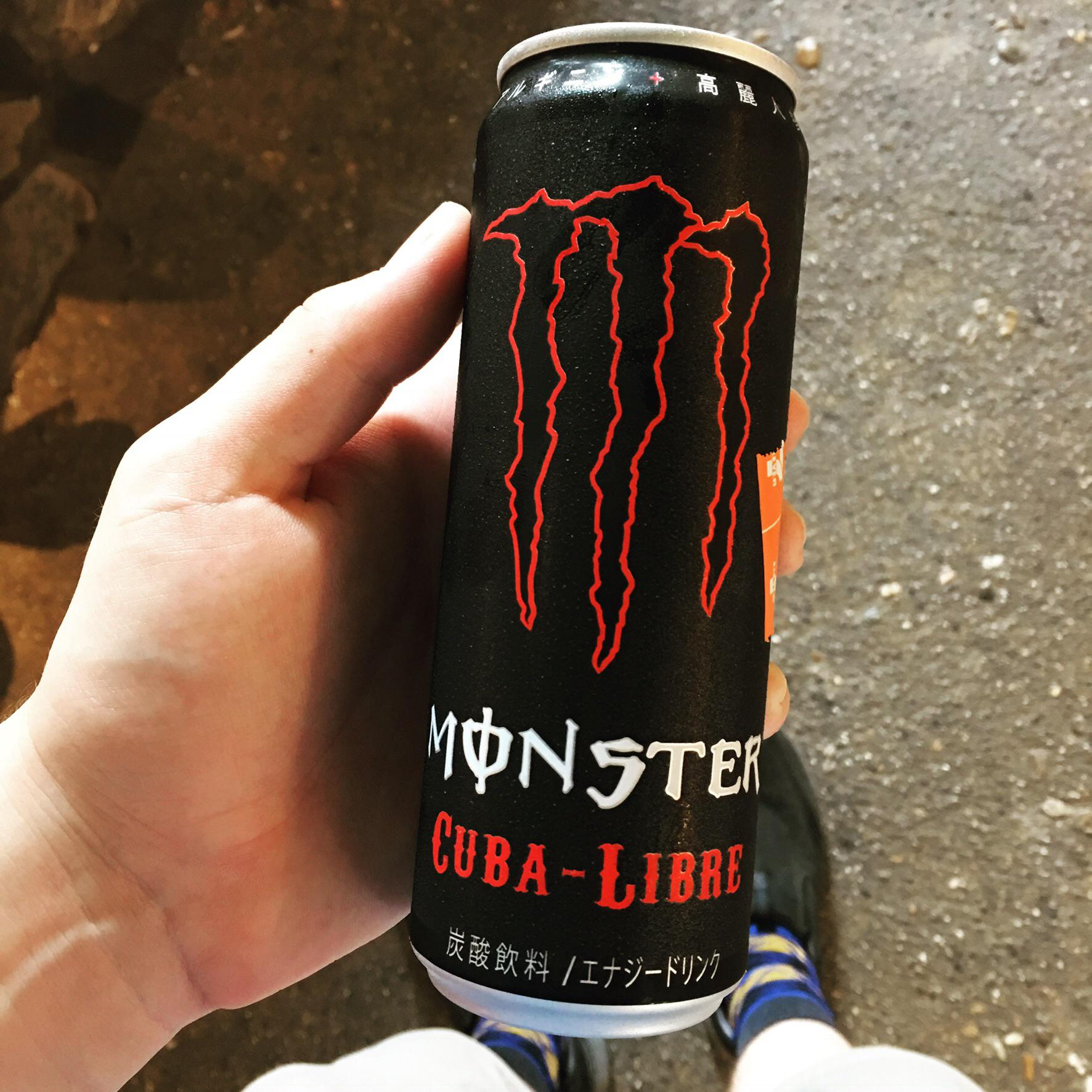 Monster Energy CubaLibre, sold only in Japan r/energydrinks
