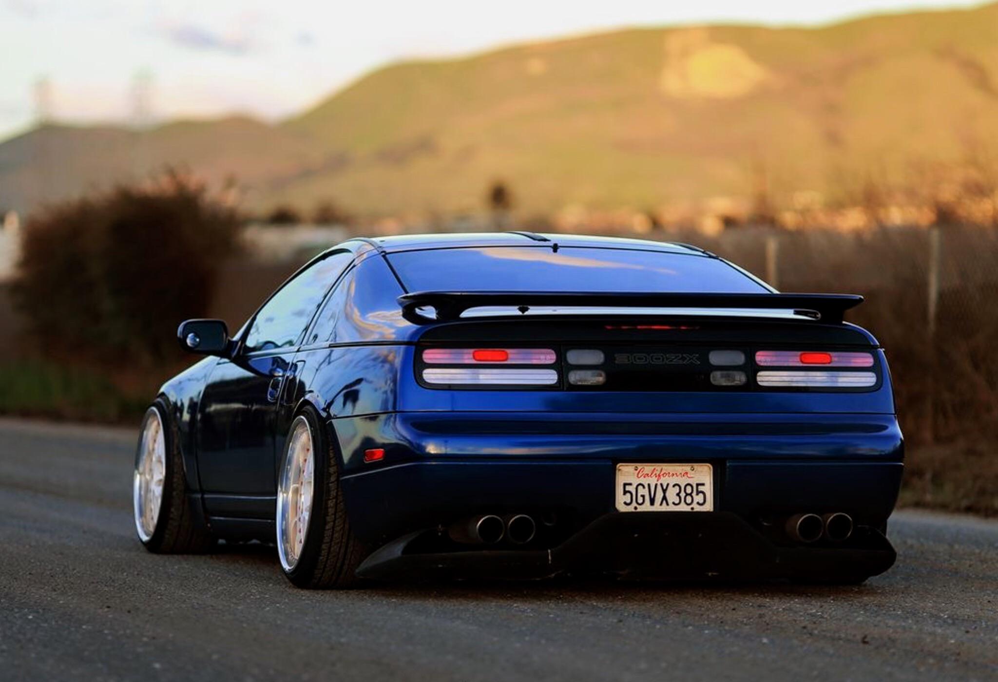 Blue Nissan 300ZX The best designs and art from the