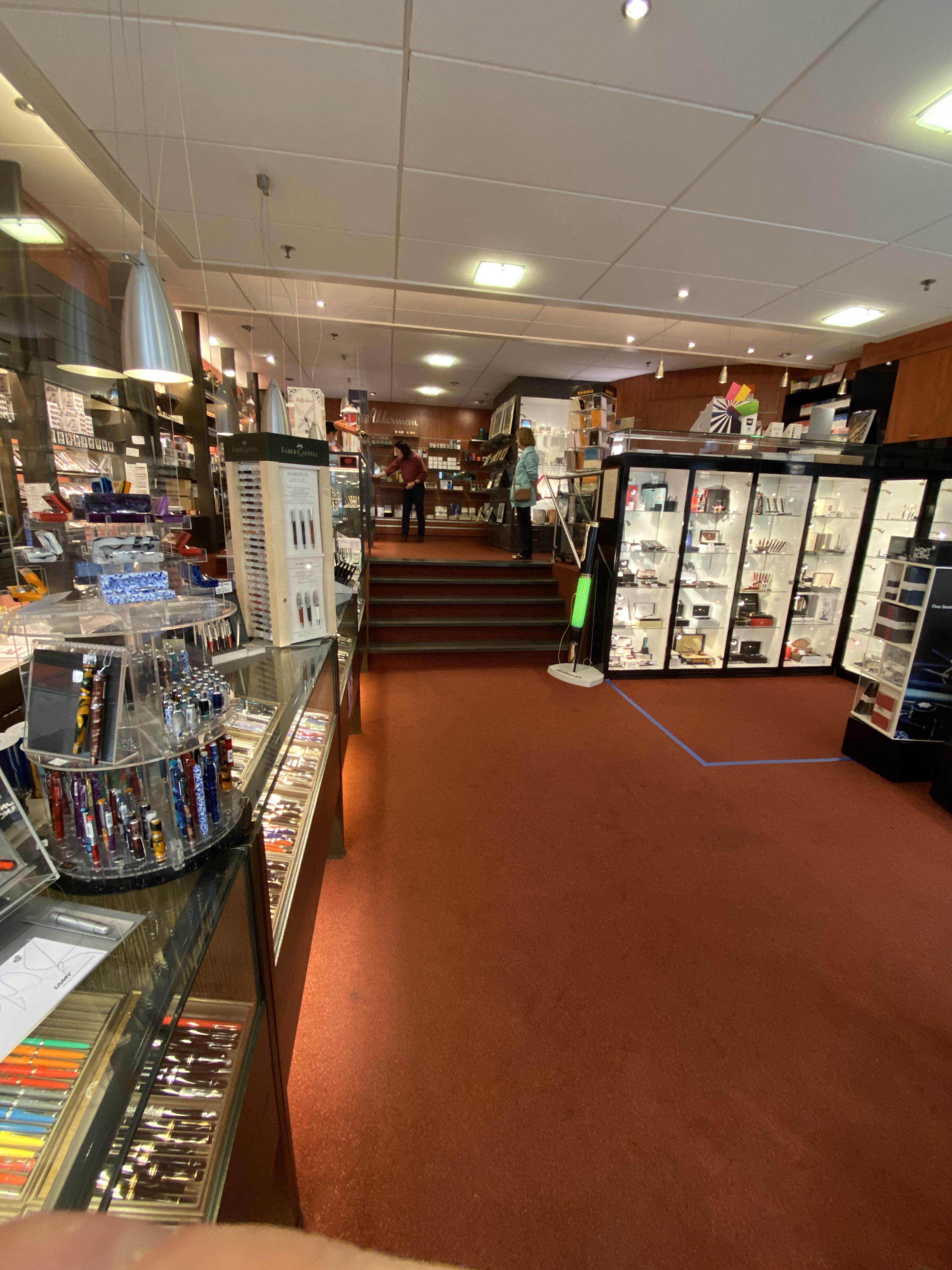 Found a HUGE fountain pen shop in The Hague. They had every major (and