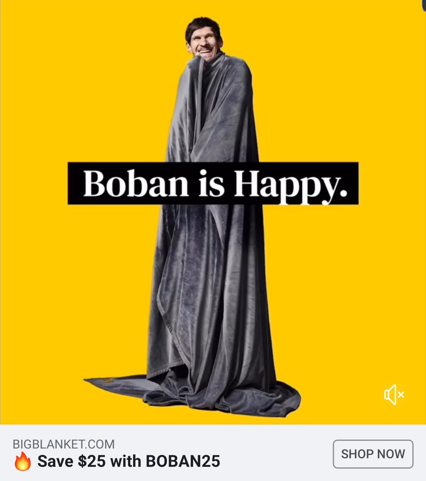Boban holding a blanket r/bobanholdingthings