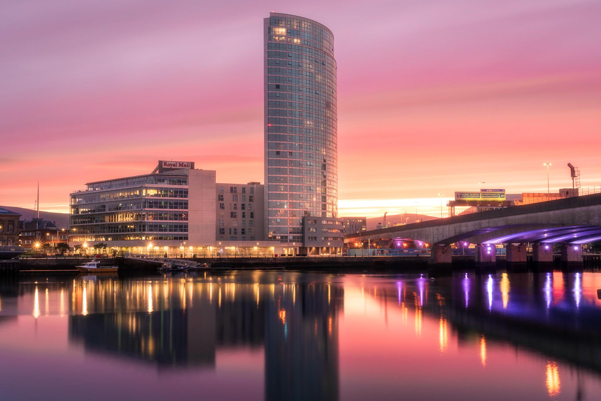 Belfast City skyline r/ArchitecturePorn