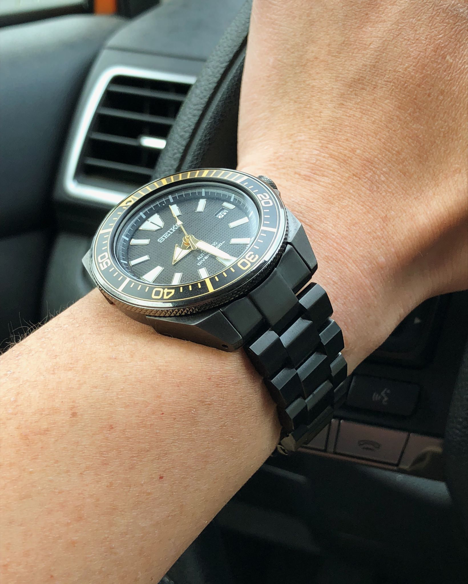 [SRPB55] New Hexad Oyster bracelet for my Samurai! Love those sharp