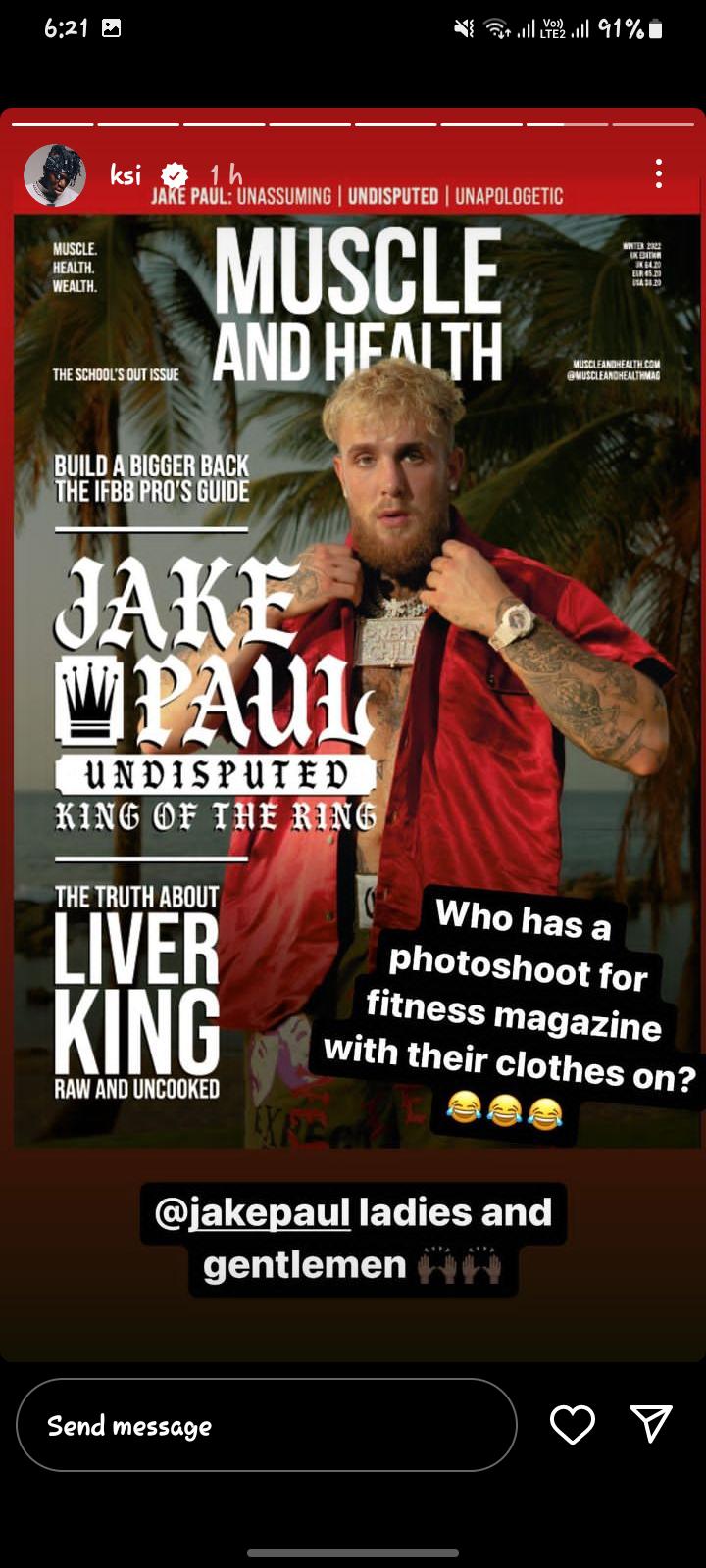 JJ MOVIN MAD TO SEE JAKE NAKED. : Sidemen