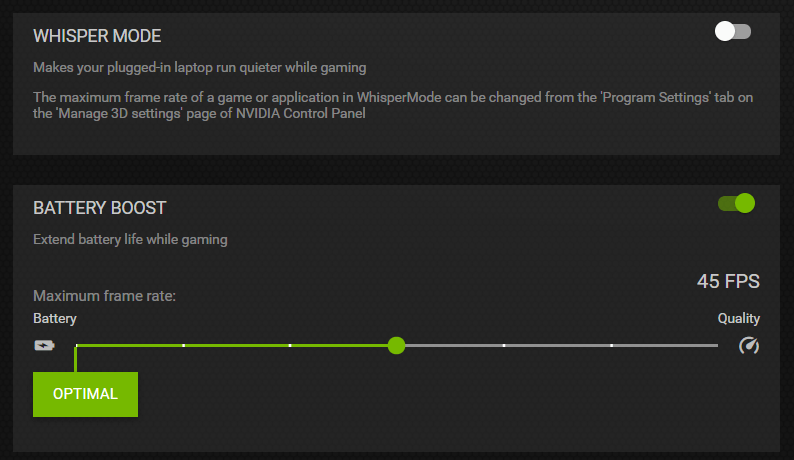 Once I turned off whisper mode and moved the slider from far left to