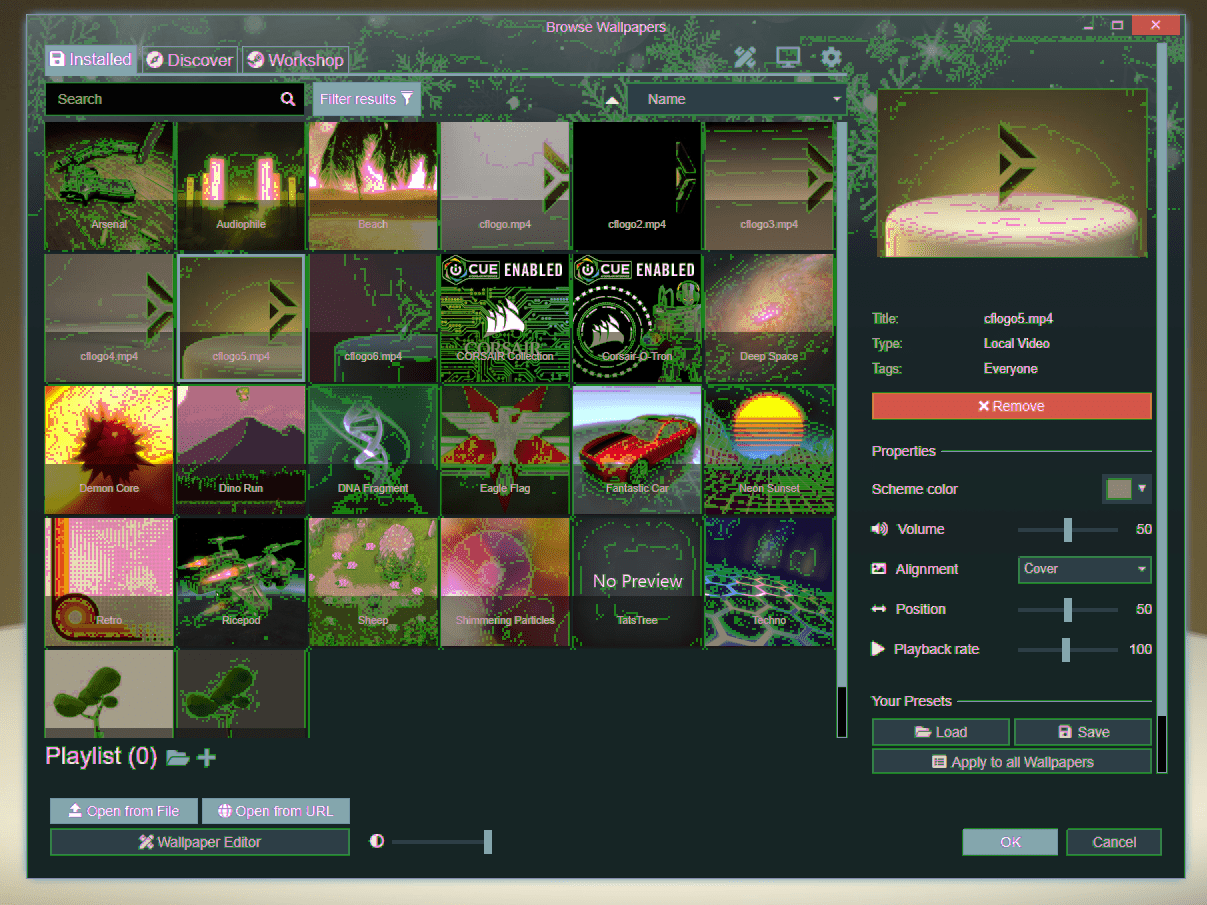 Wallpaper Engine UI Glitch r/wallpaperengine