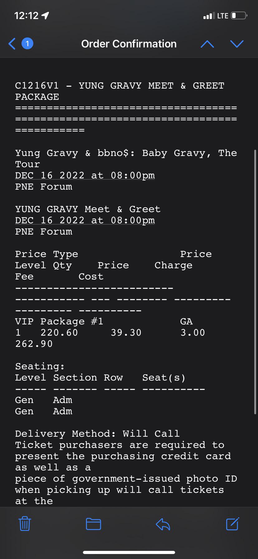 2x London 20th June Standing Tickets yunggravy