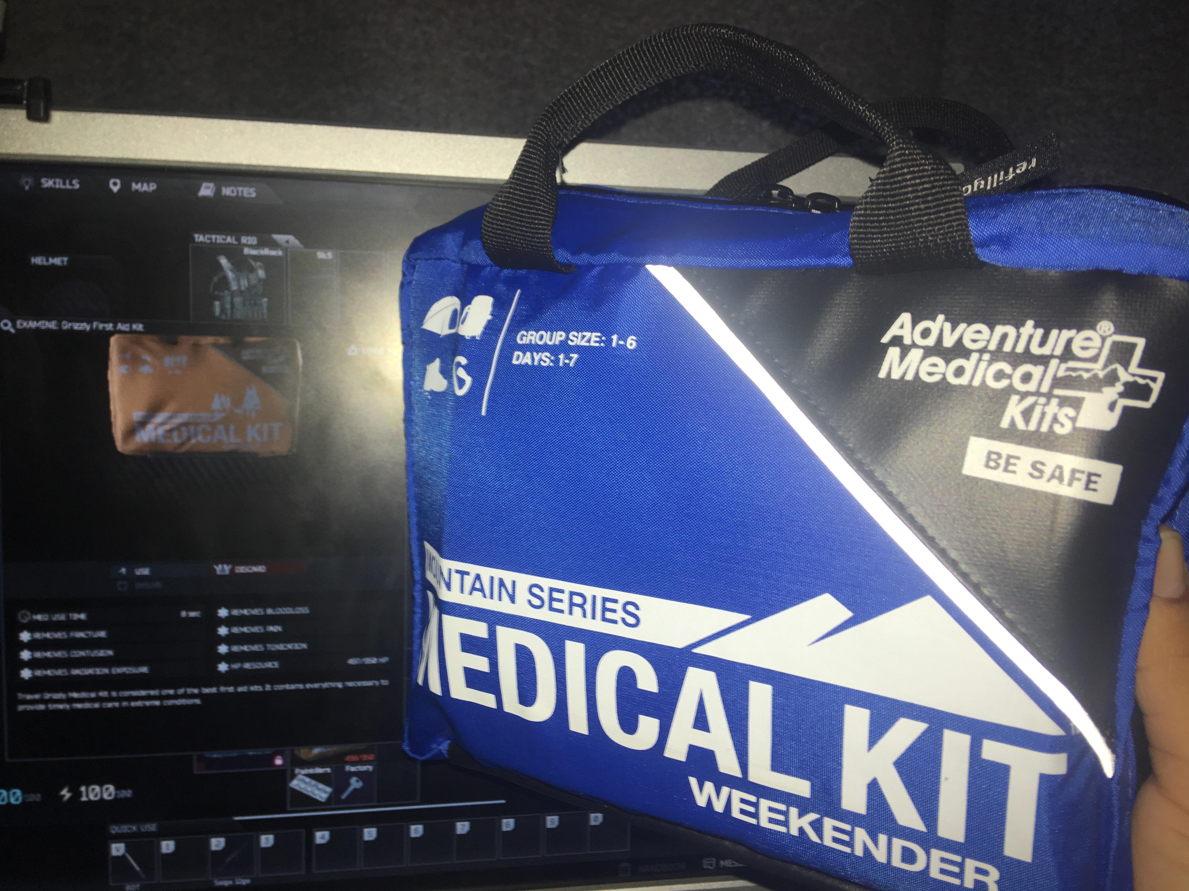 I knew the Grizzly looked familiar. Then I remembered my hiking medical