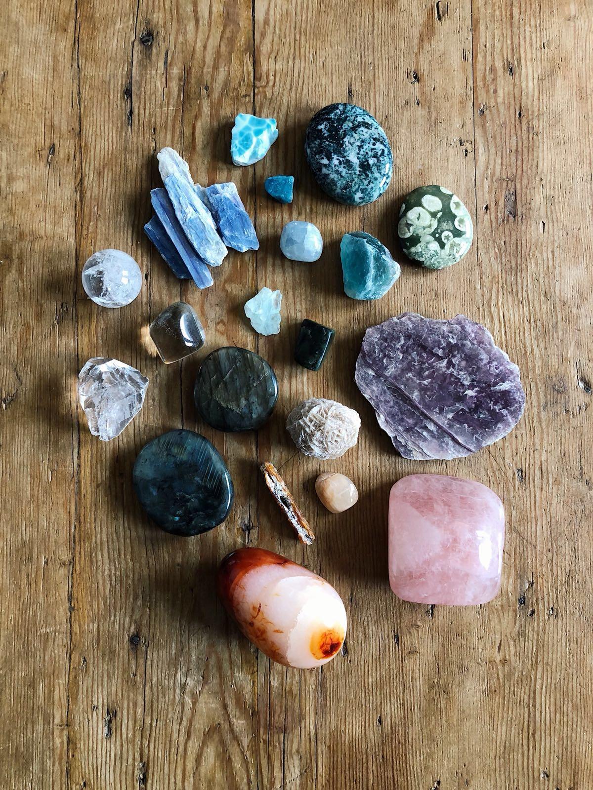 My travelling Crystals What are some of your favorite crystals to