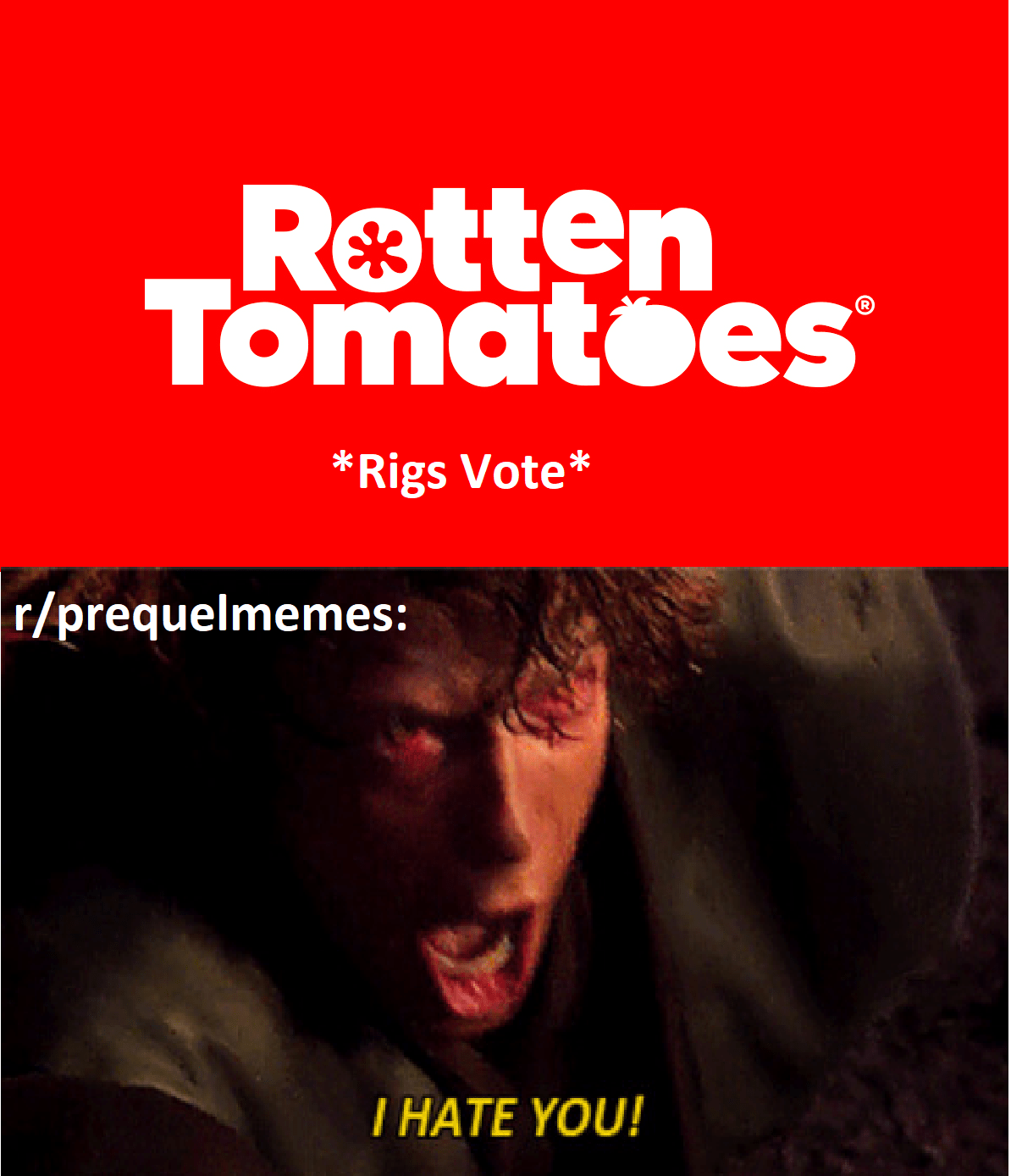 This is Outrageous, it's unfair! r/PrequelMemes