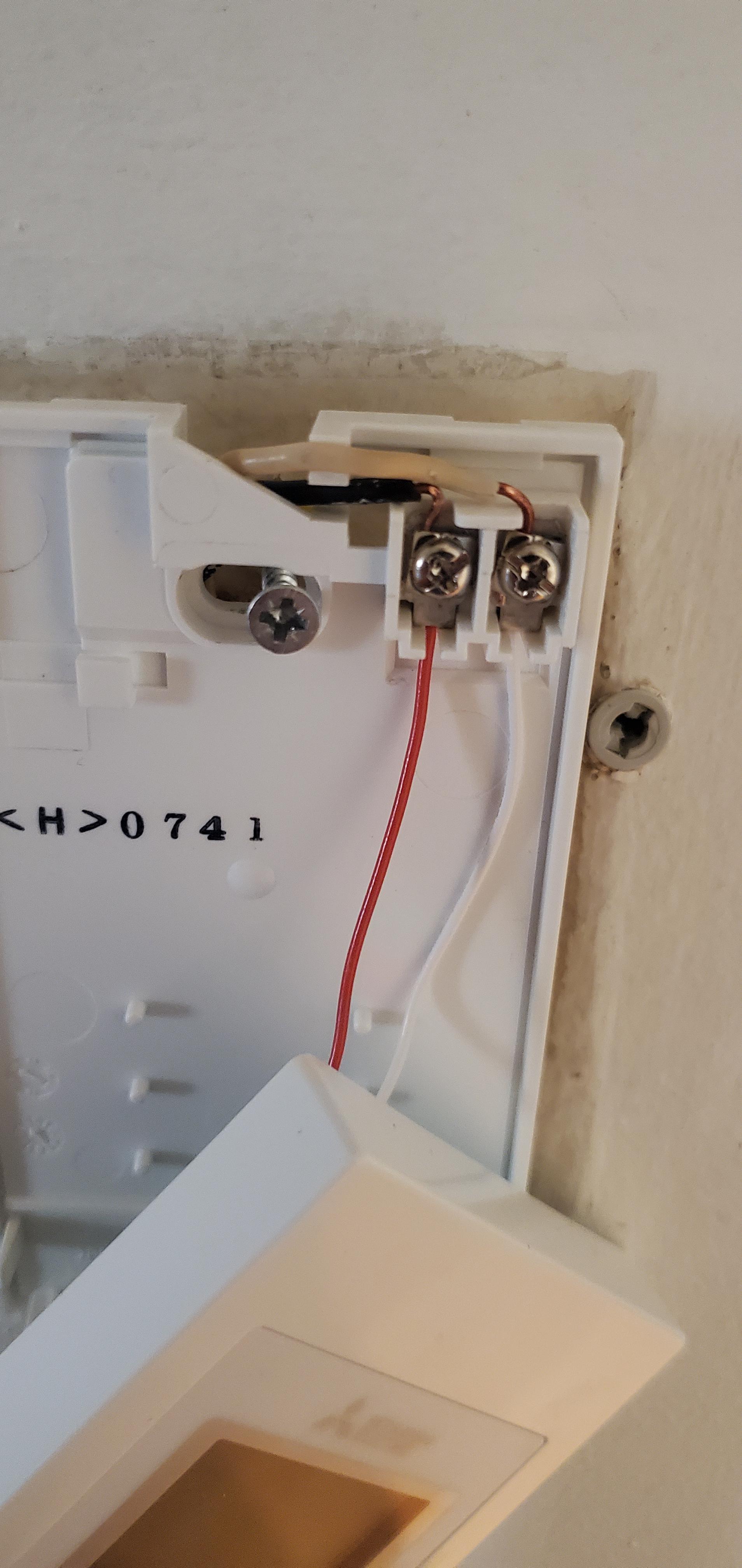 any suggestions for a smart thermostat that will work with only two