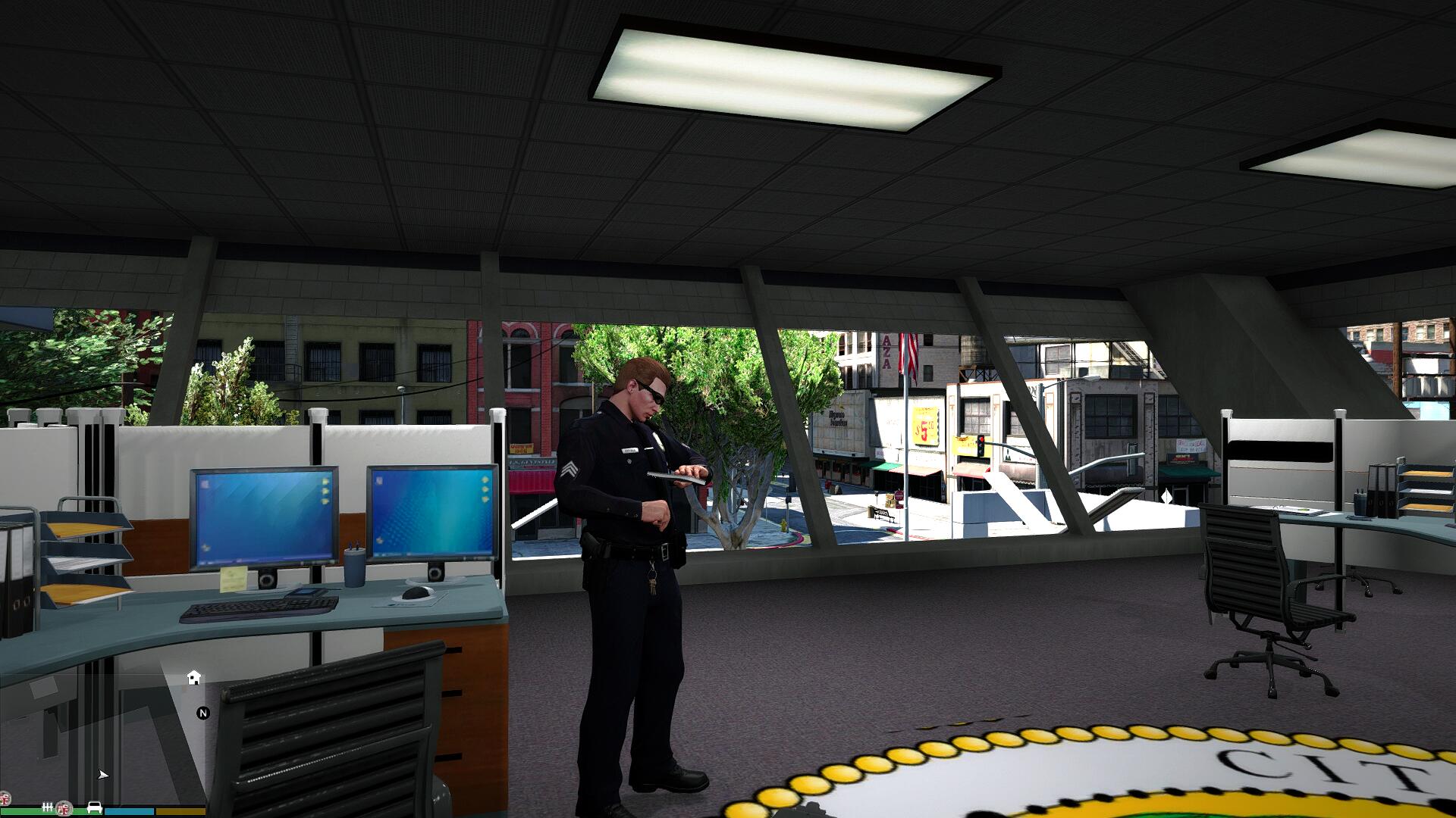 Best Station!!! Downtown Los Angeles, 1st Police Station (2F) r/lspdfr