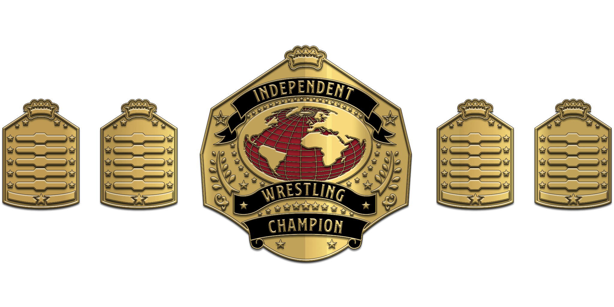 IWTV Independent Wrestling Championship Render (Red Globe) r/WWEGames
