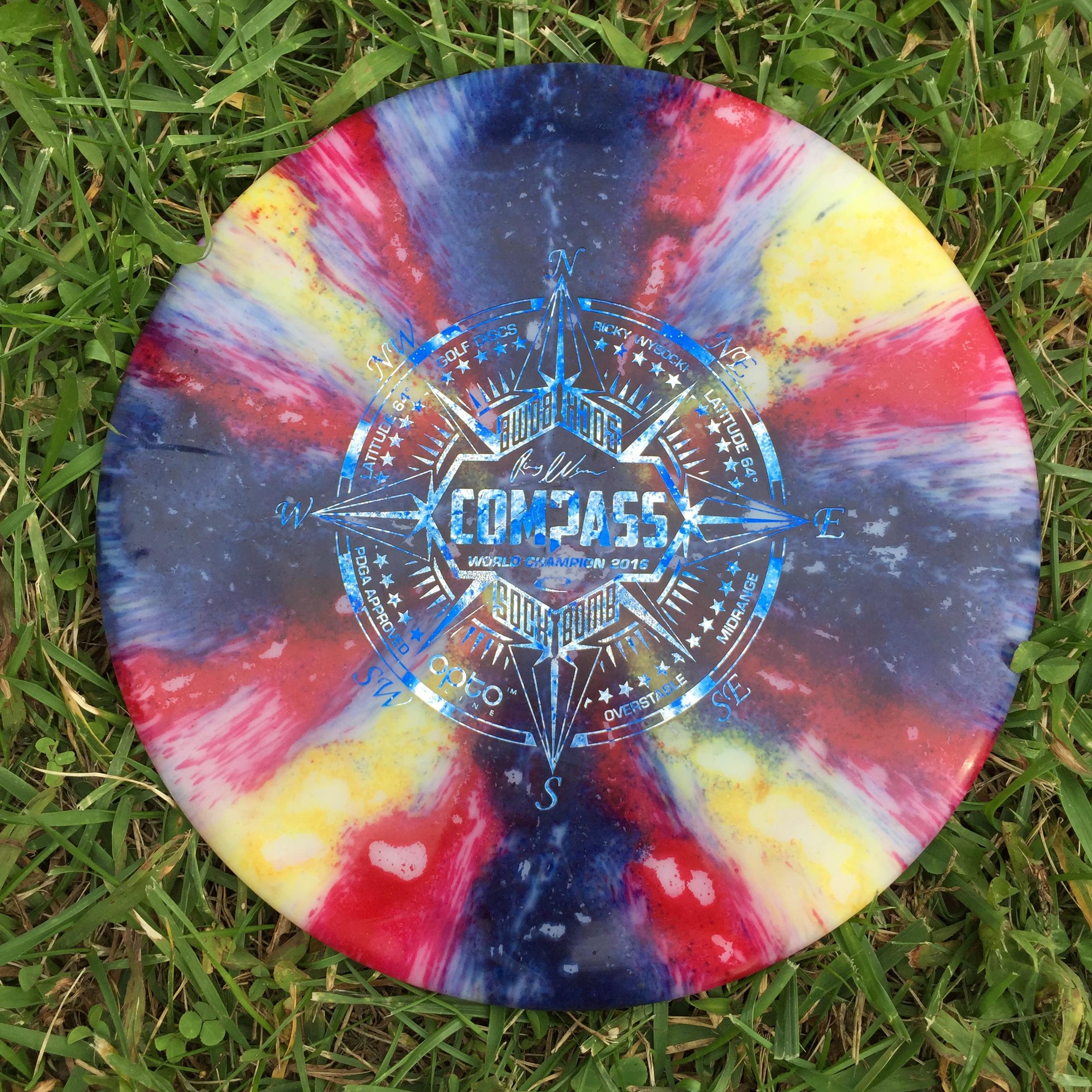 My first shaving cream tie dye. Idye poly on a white opto compass