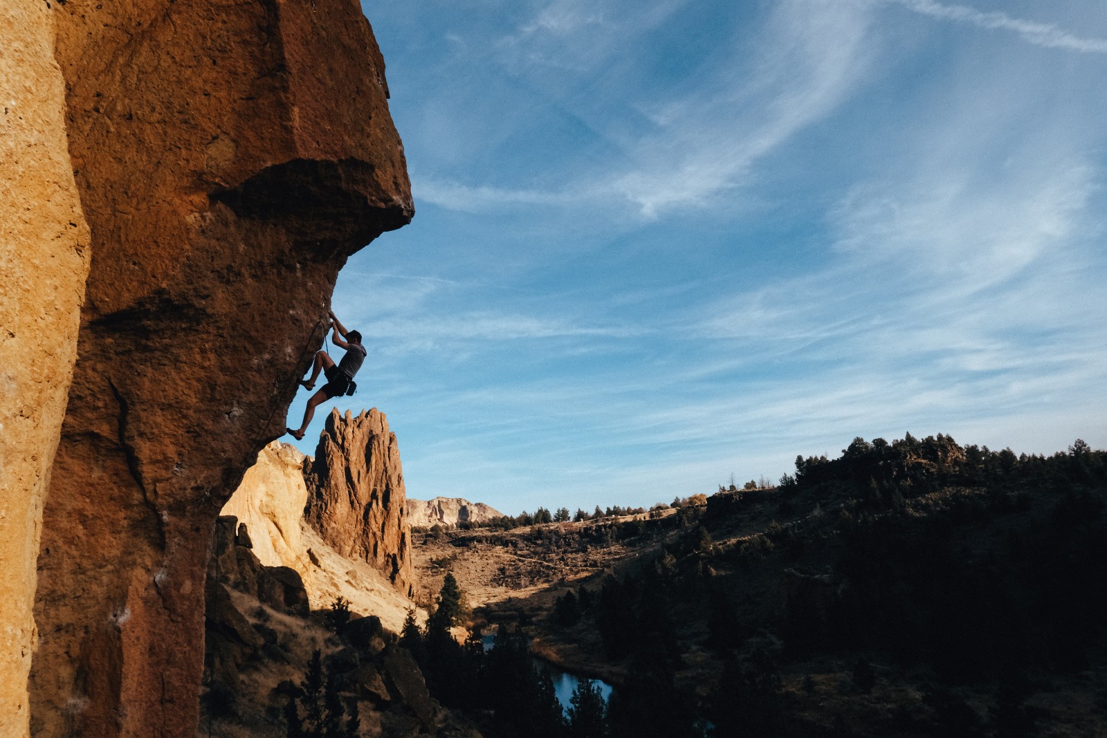 Chain Reaction, Smith Rock State Park climbing
