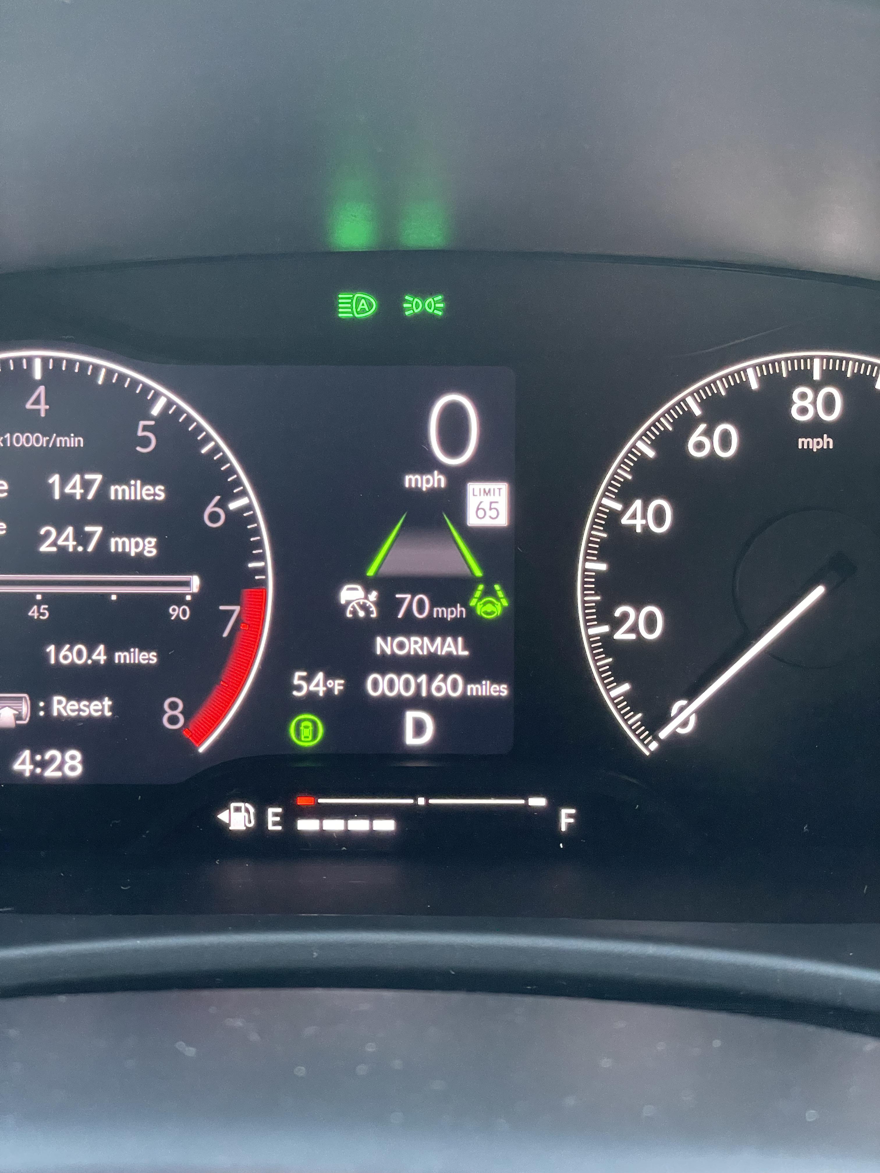 Does anyone know how to read this coolant thermostat? The dash in the