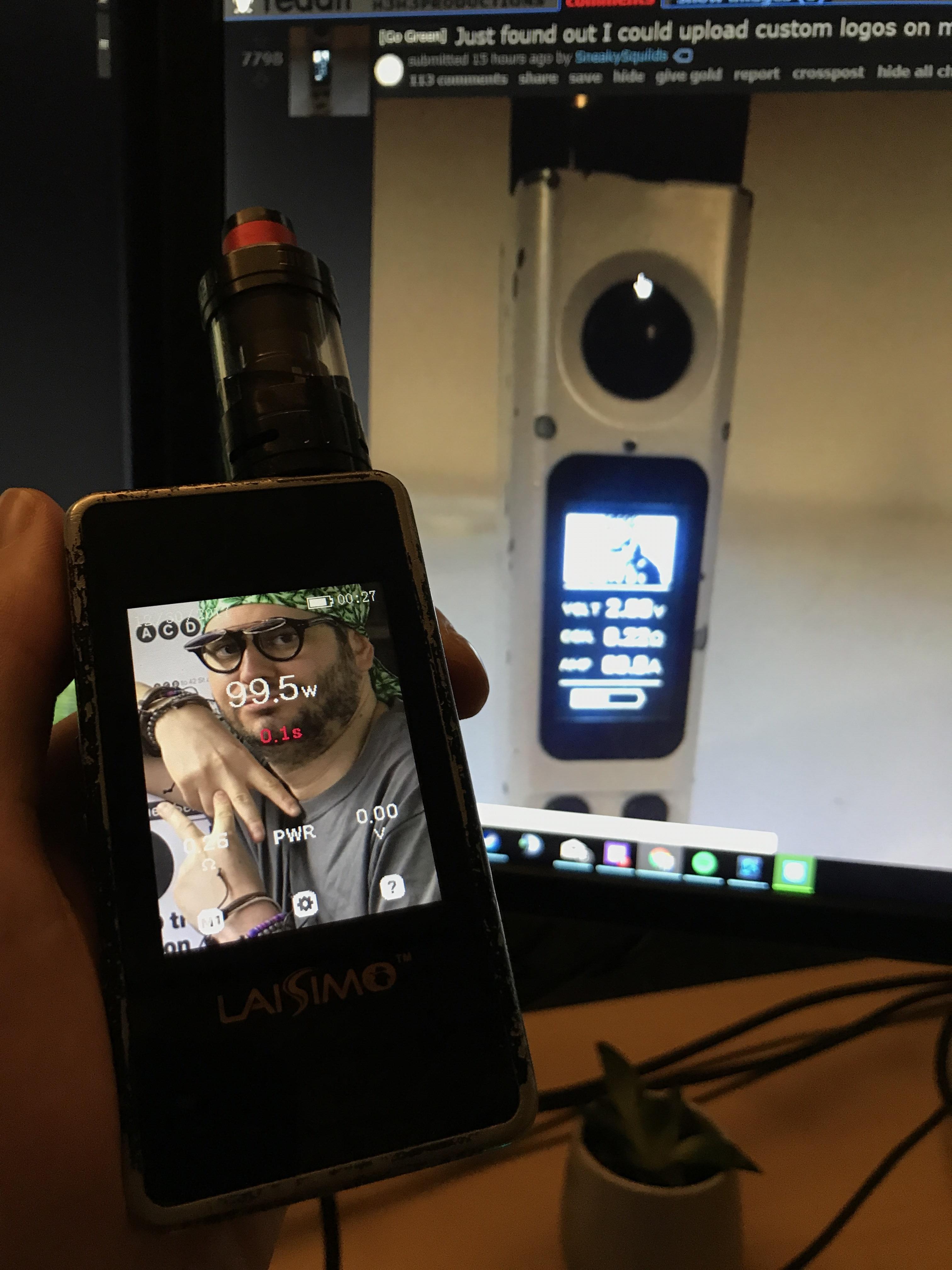 I’ve had this background on my vape for over a year, no plans to change