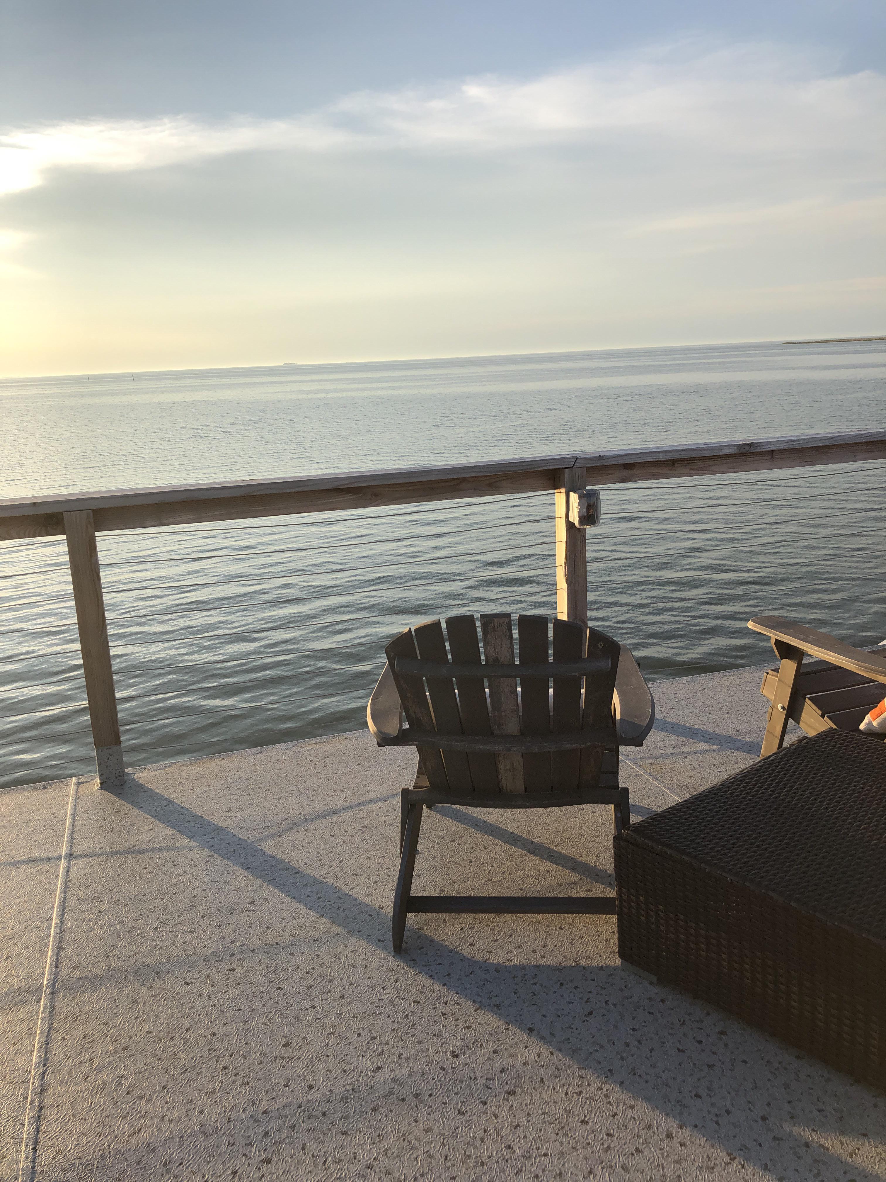 Roof view on beach house, Onancock, VA r/pics