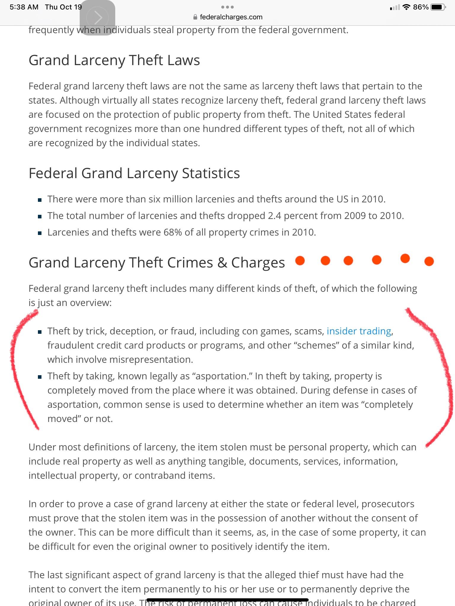FYI Scammers Beware Federal Grand Larceny Charges r
