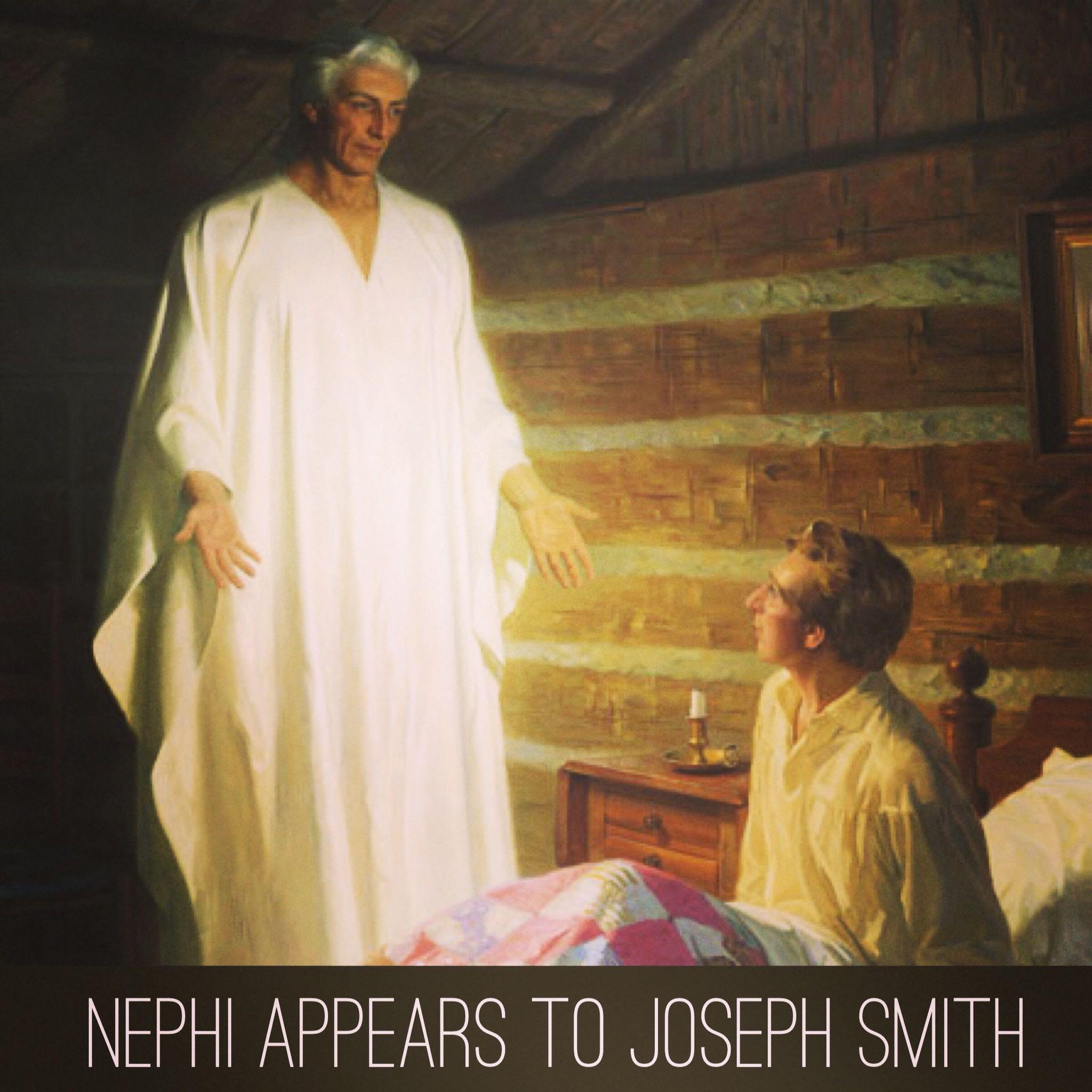 Joseph Smith History, claimed the angel was Nephi as published in the