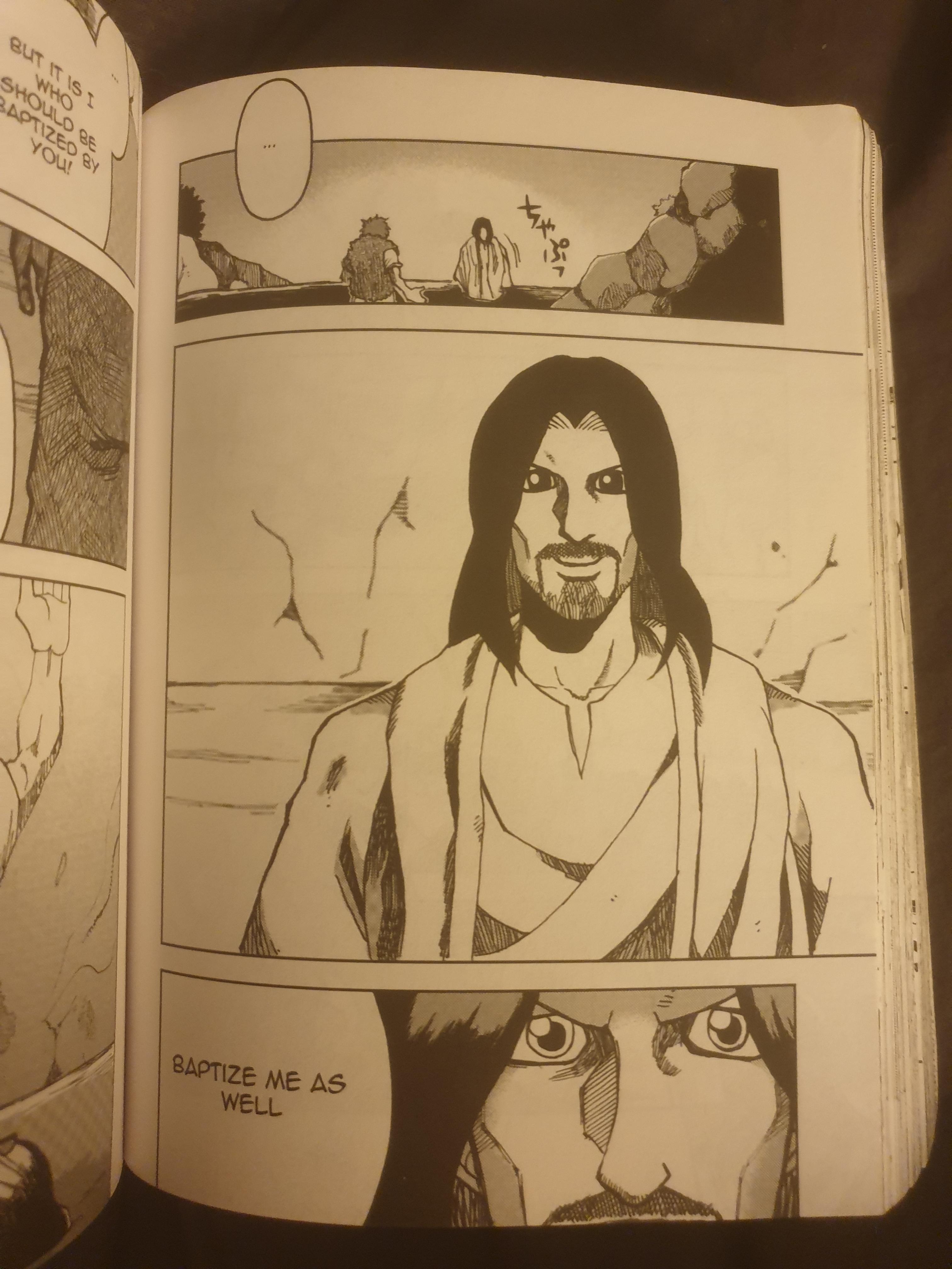 Thanks I hate manga Jesus TIHI