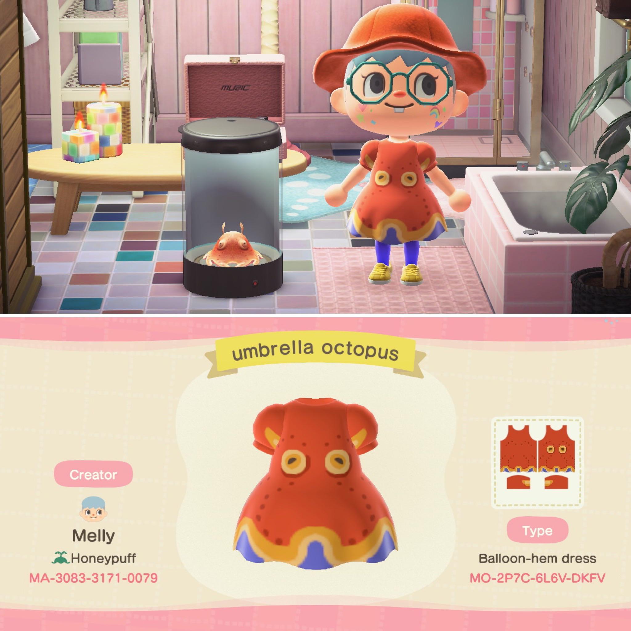 I made an umbrella octopus costume! 🐙 r/ACQR