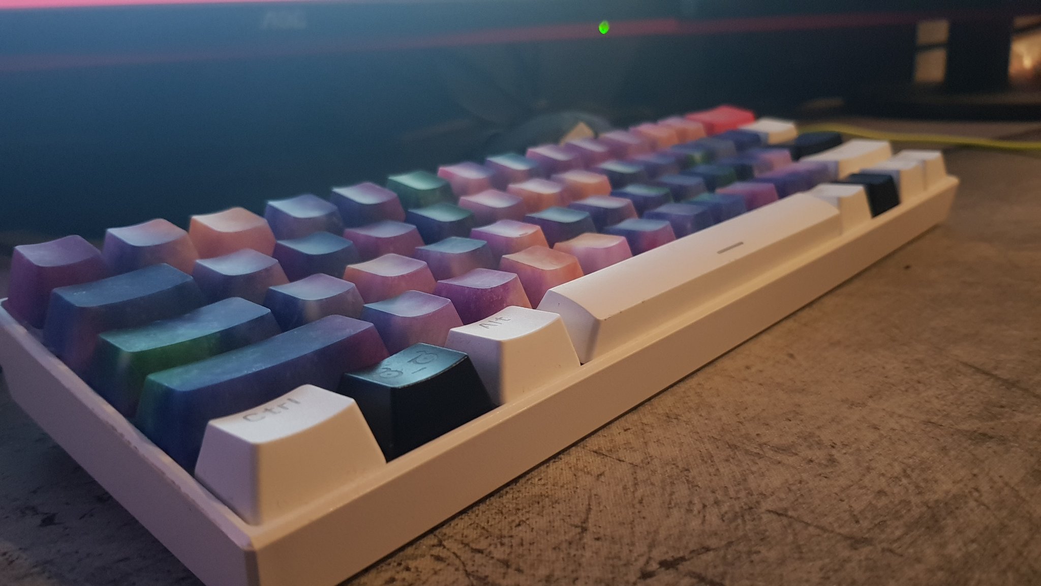My keycap mish-mash Anne Pro : r/MechanicalKeyboards