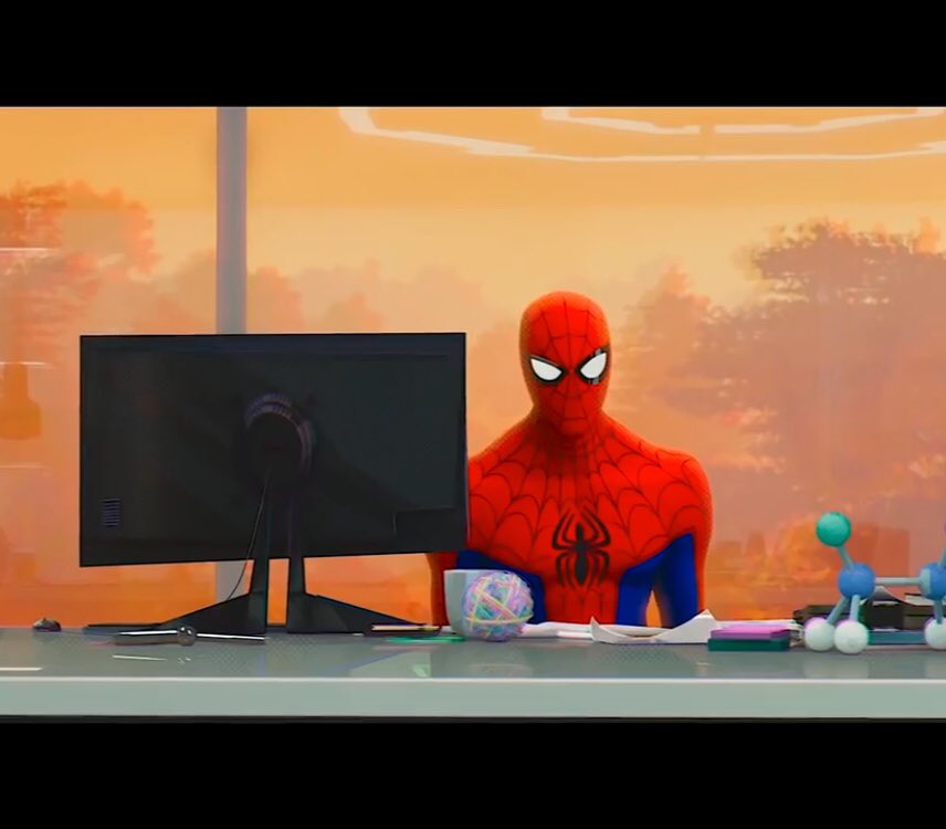 Just waiting for Into the SpiderVerse Spiderman