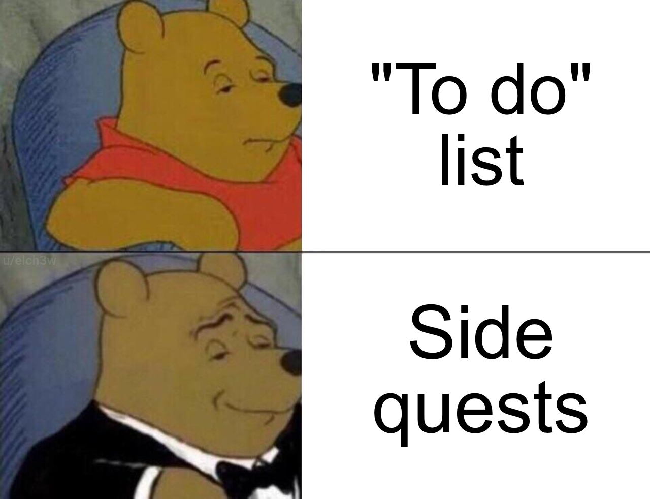 Time to start doing some side quests IRL memes