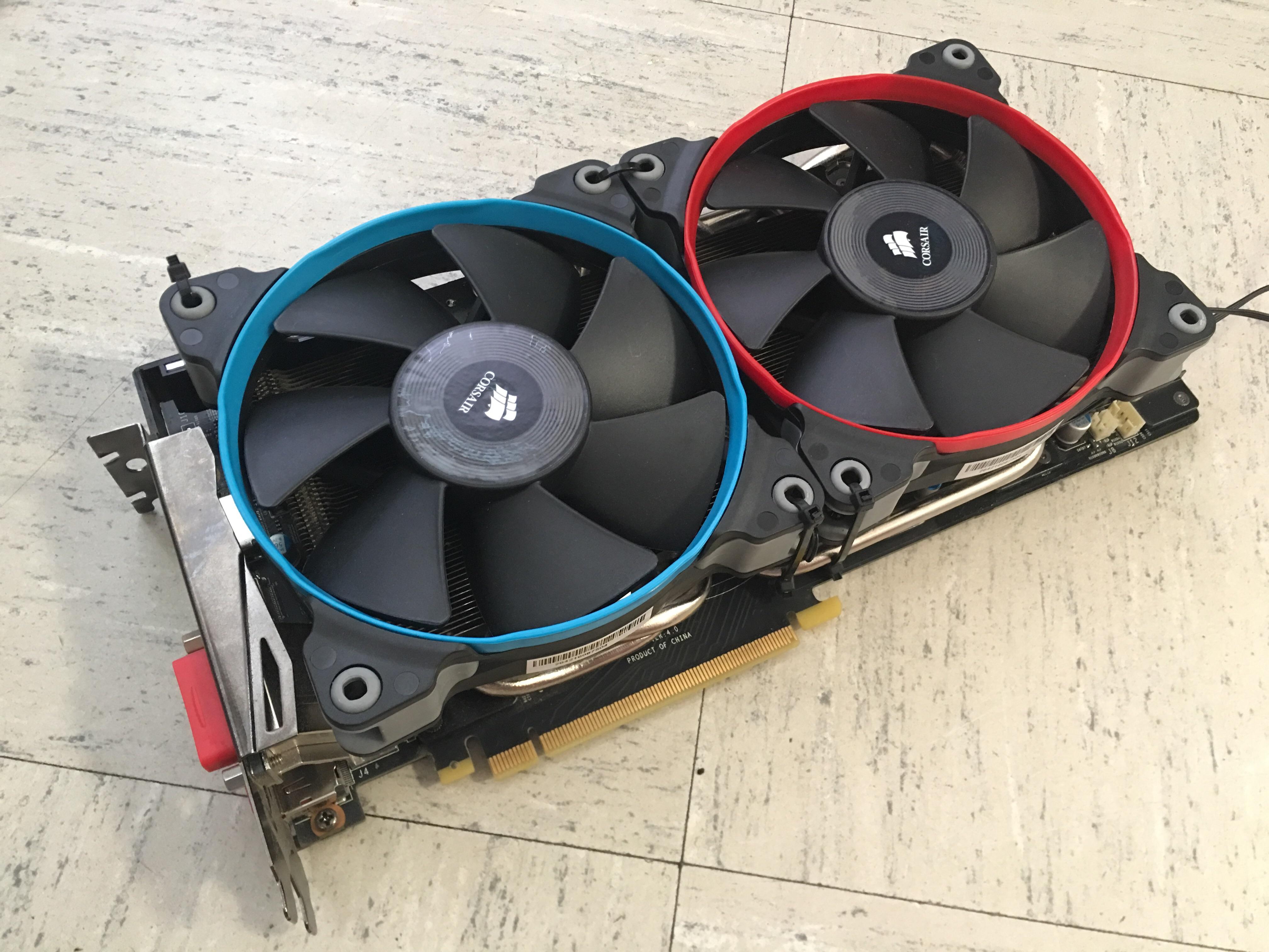 Zip ties and Corsair fans to the rescue! r/pcmasterrace