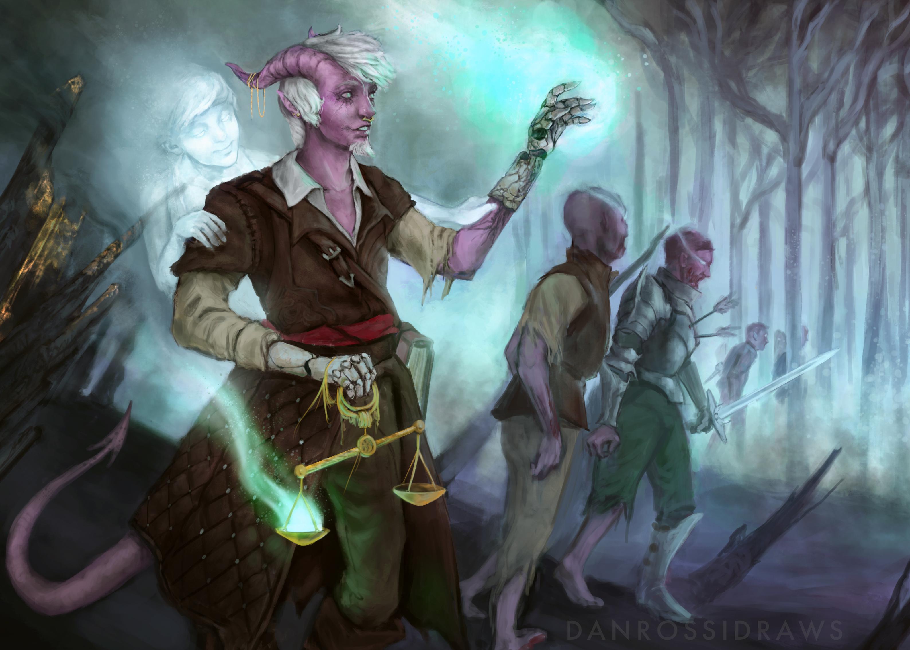 [OC] The Necromancer DnD