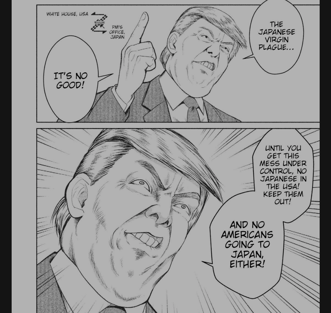 man tf going on in my manga b (Virgin extinction island) r/lostpause
