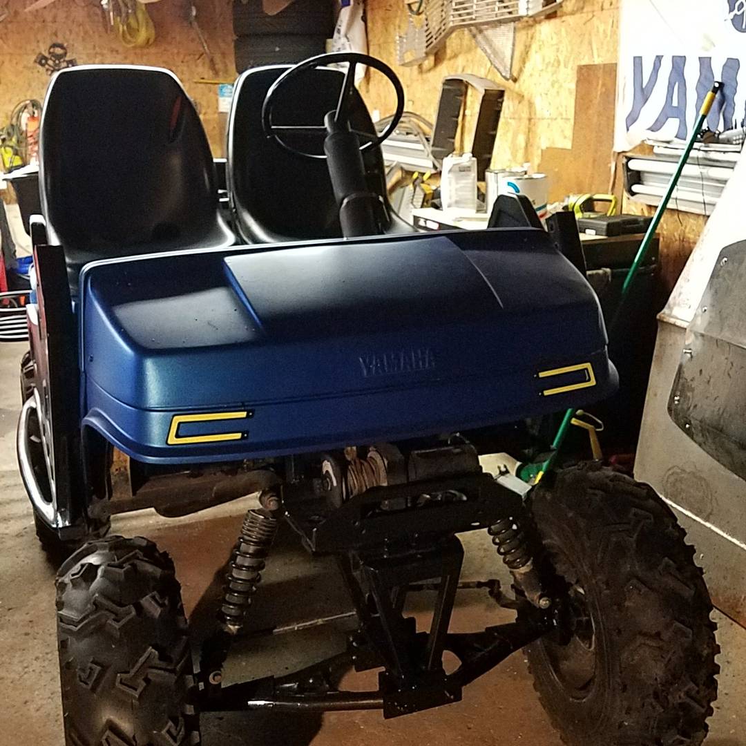 Lights on the golf cart r/golfcarts