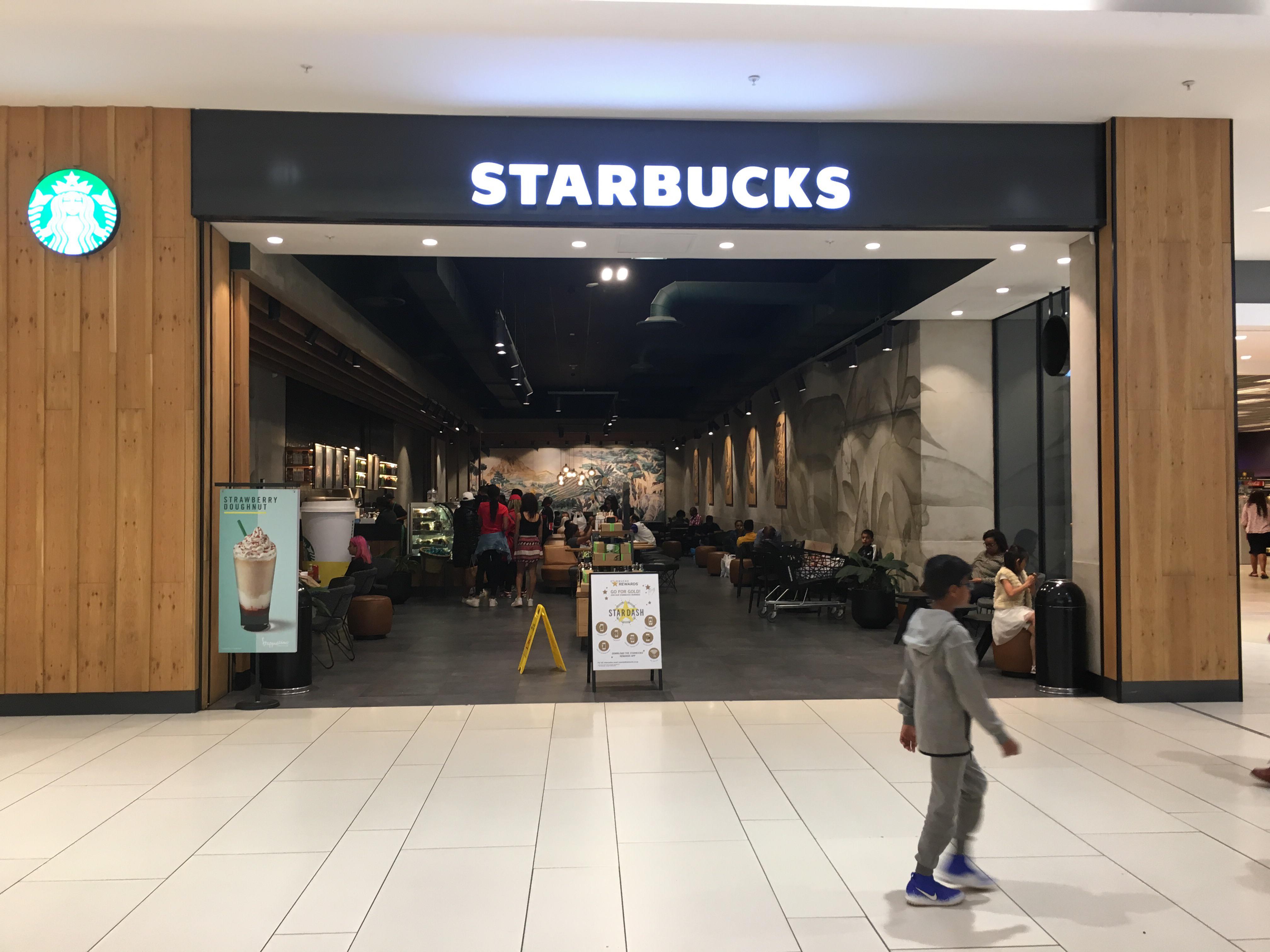 Another shout out from Africa! 🏽🇿🇦 This is the Starbucks store at