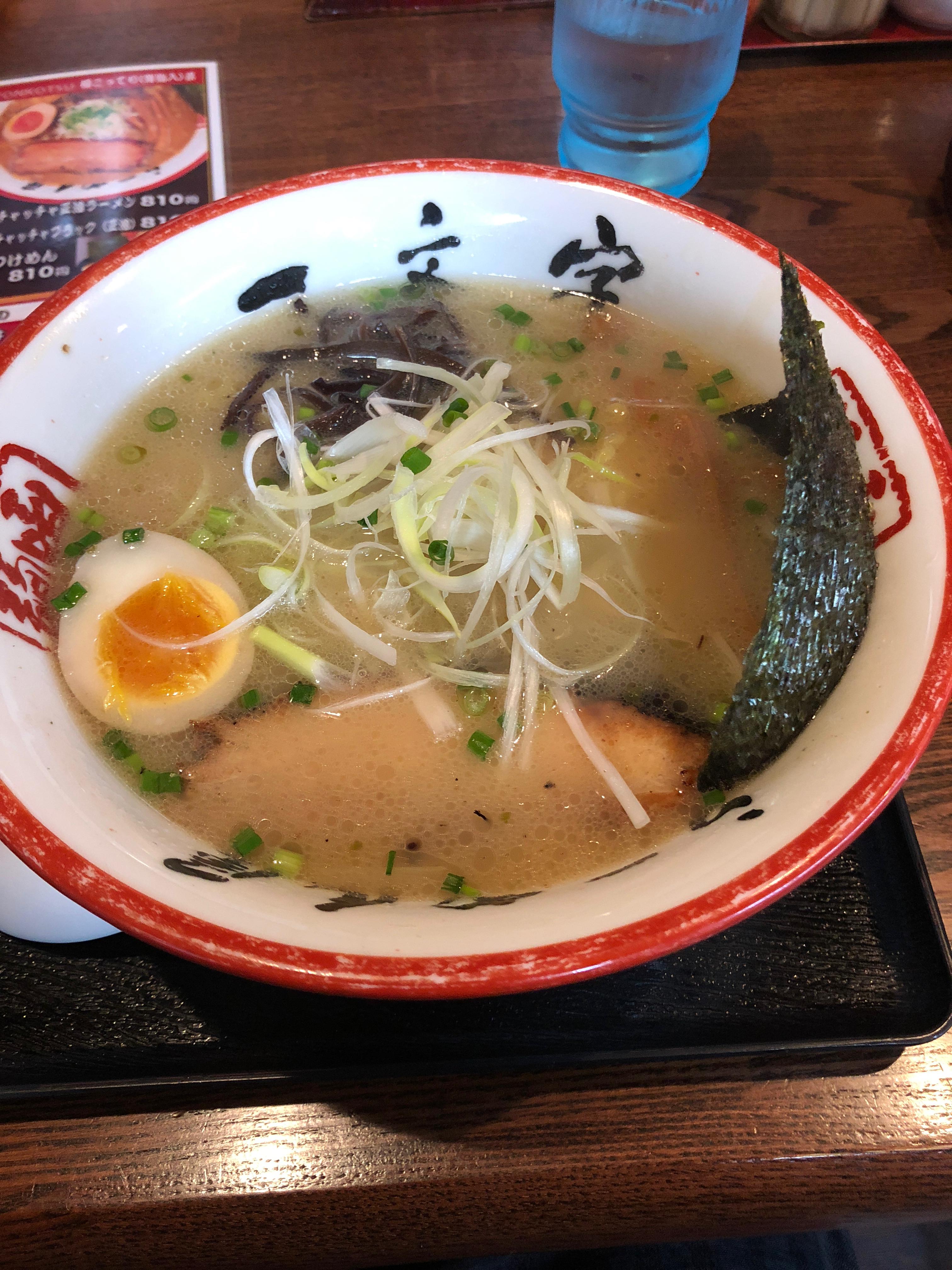 Tonkotsu shio from Ichimonji in Hakodate, Hokkaido r/ramen